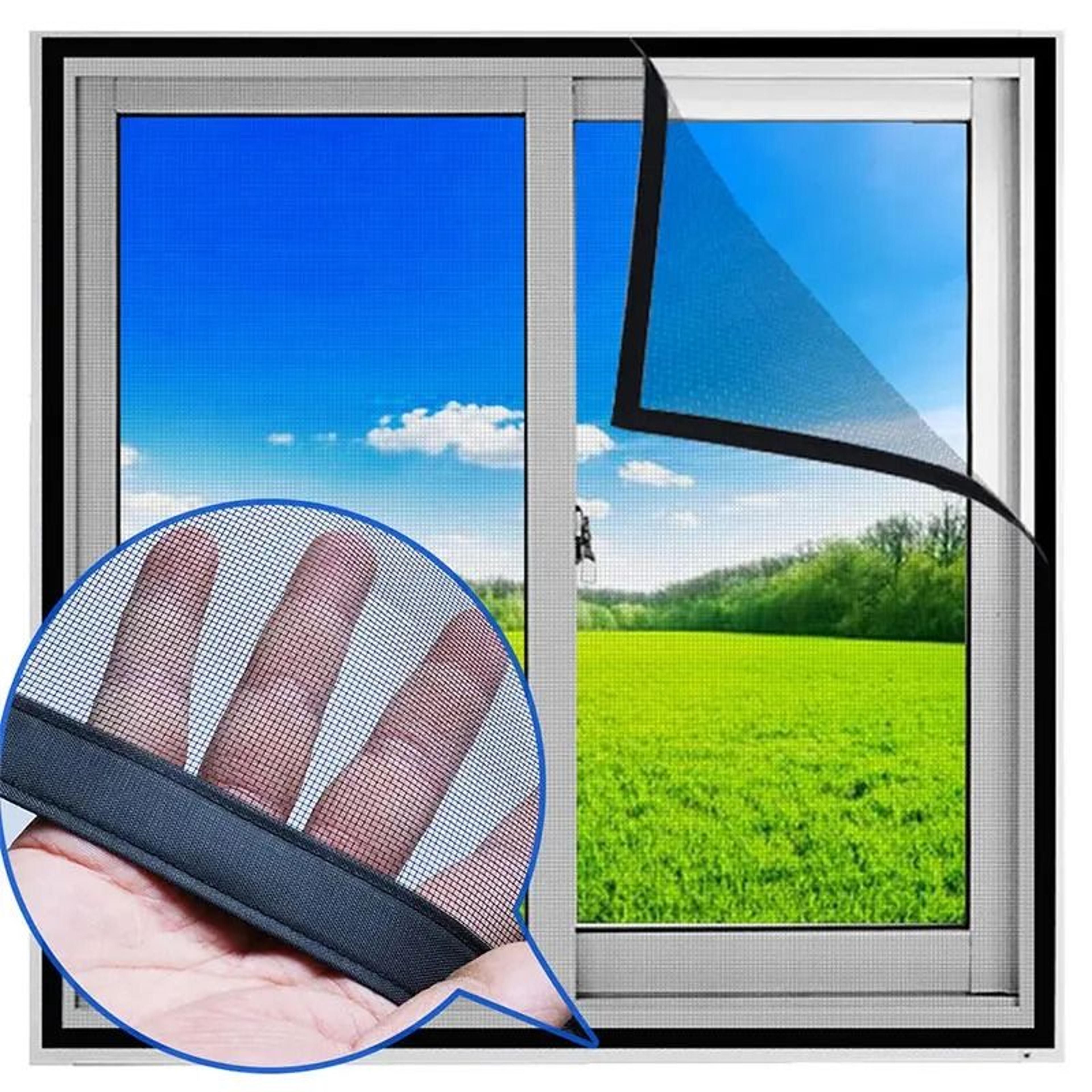 invisible fiberglass mosquito window screen mesh for fresh air bug protection