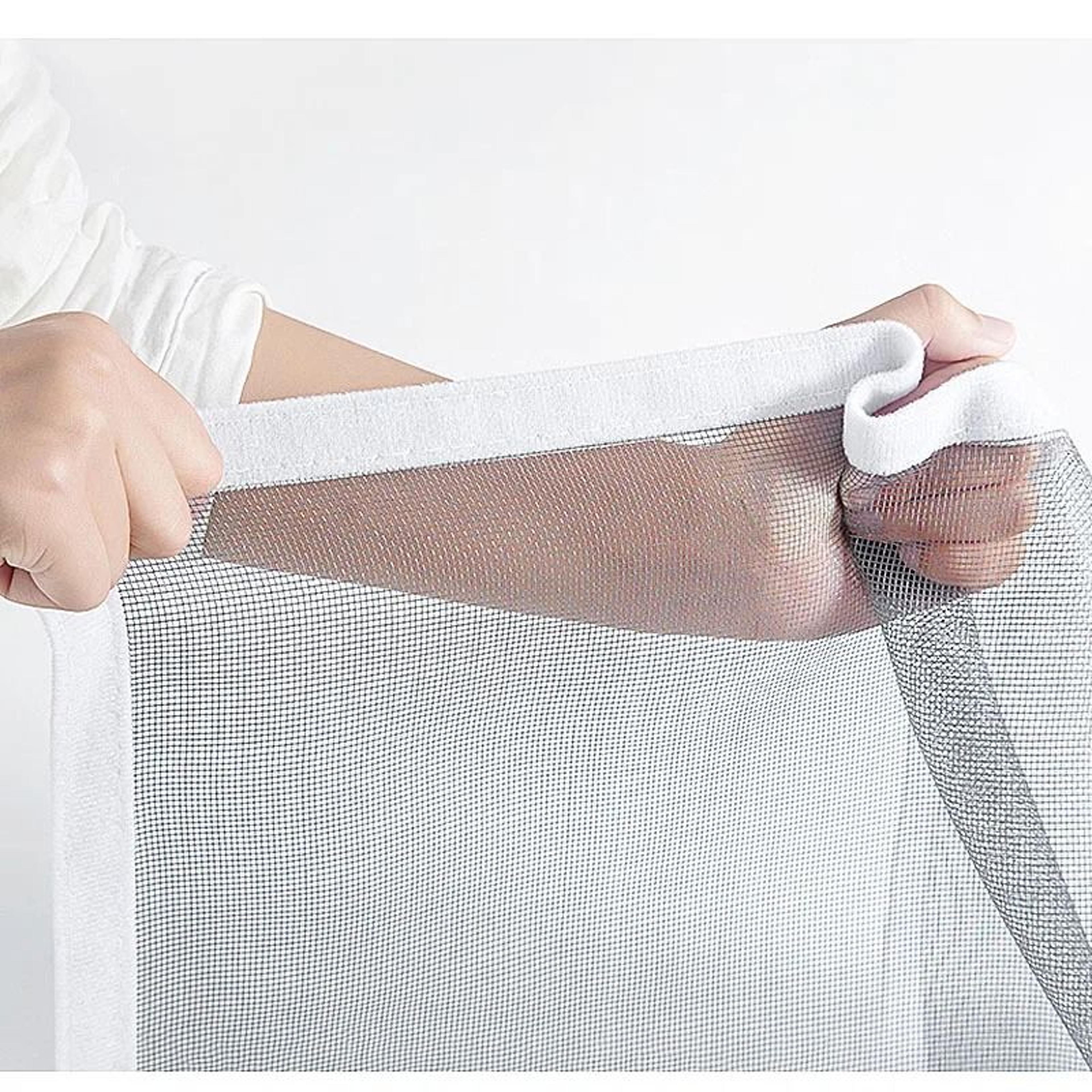 Custom Zipper Mosquito Window Screen Keeps Bugs Out While Air Flows 3