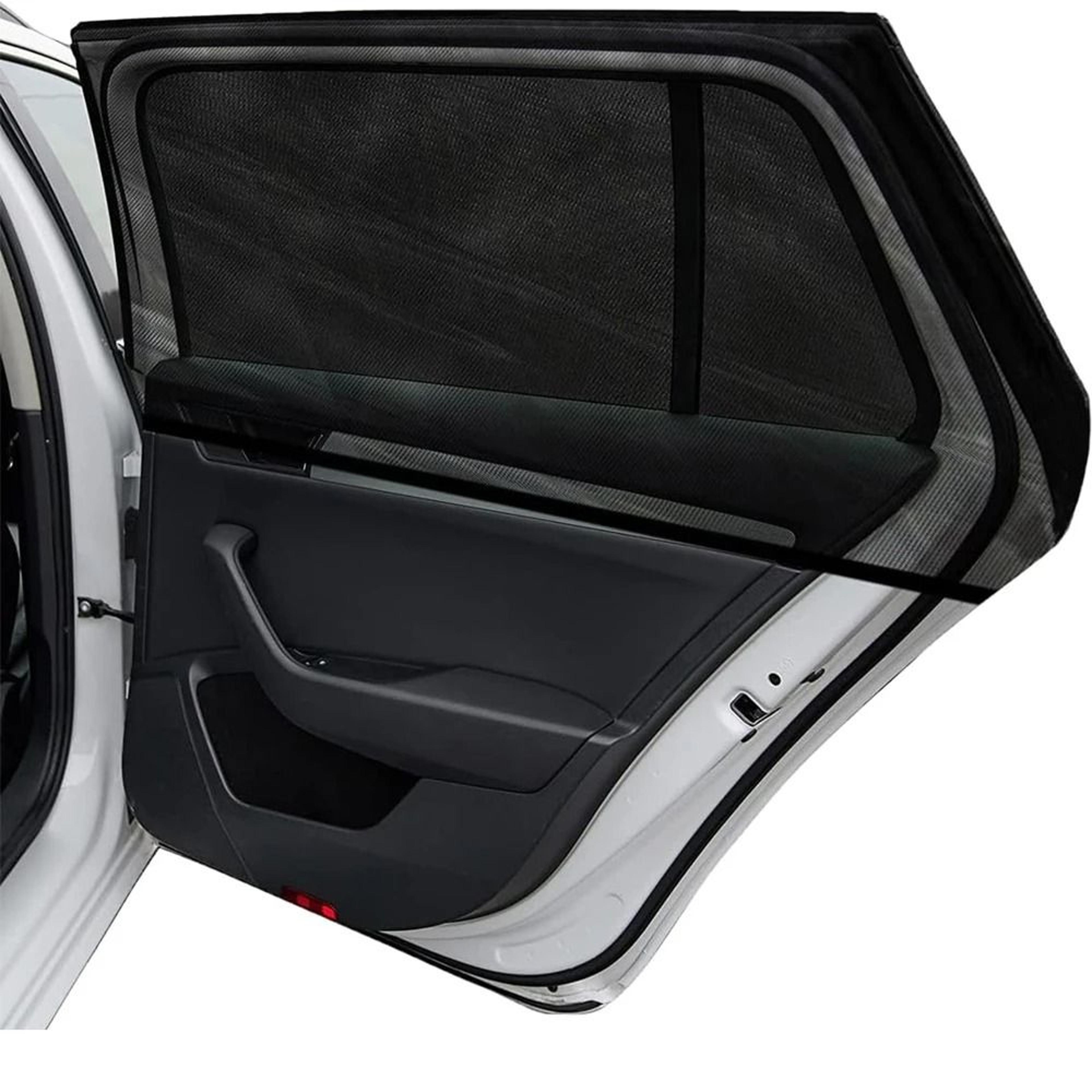 Universal Car Window Mosquito Sunshade Mesh Keeps Passengers Cooler Bugs Away 0
