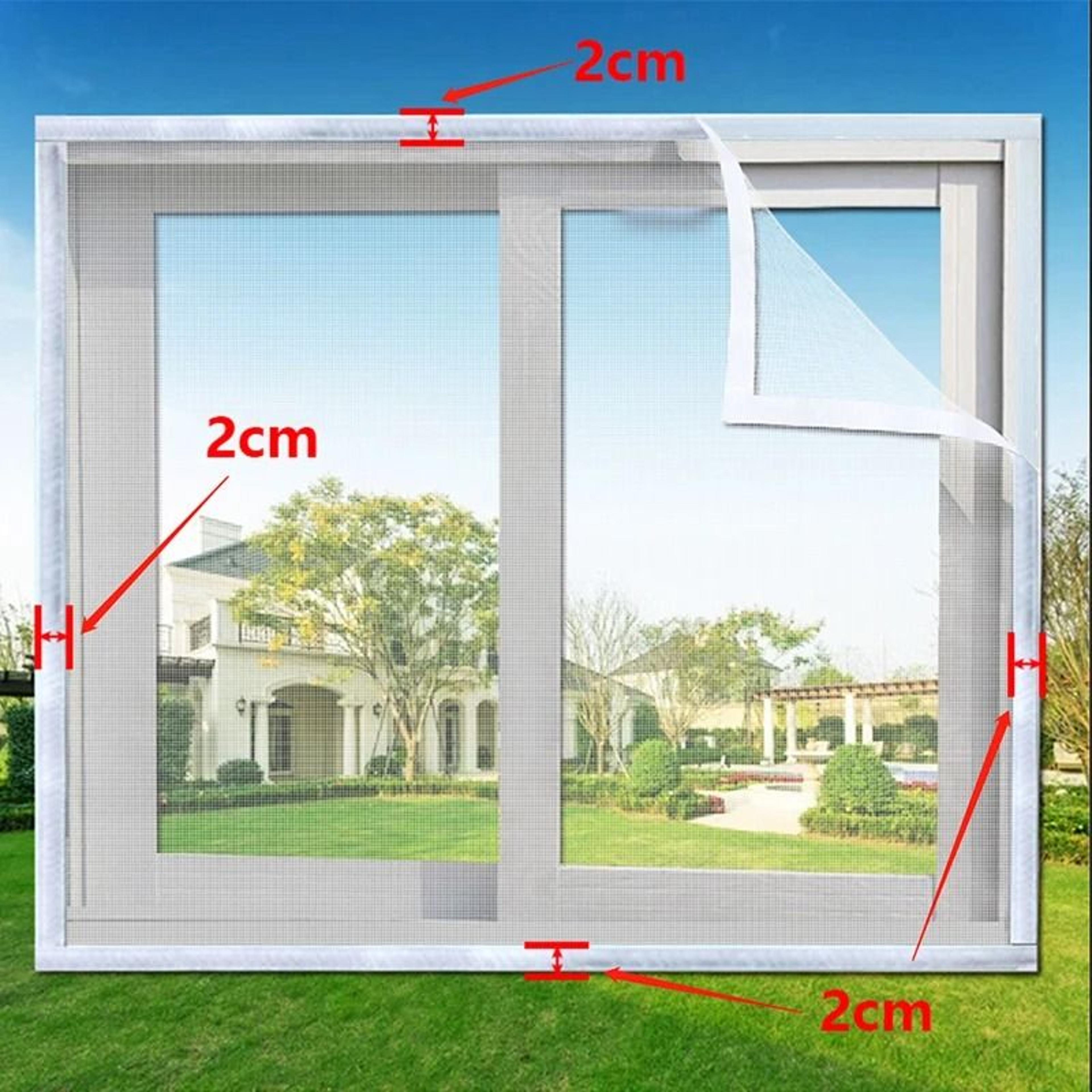 Invisible Fiberglass Window Screen Blocks Mosquitoes While Keeping Fresh Air Flowing 5