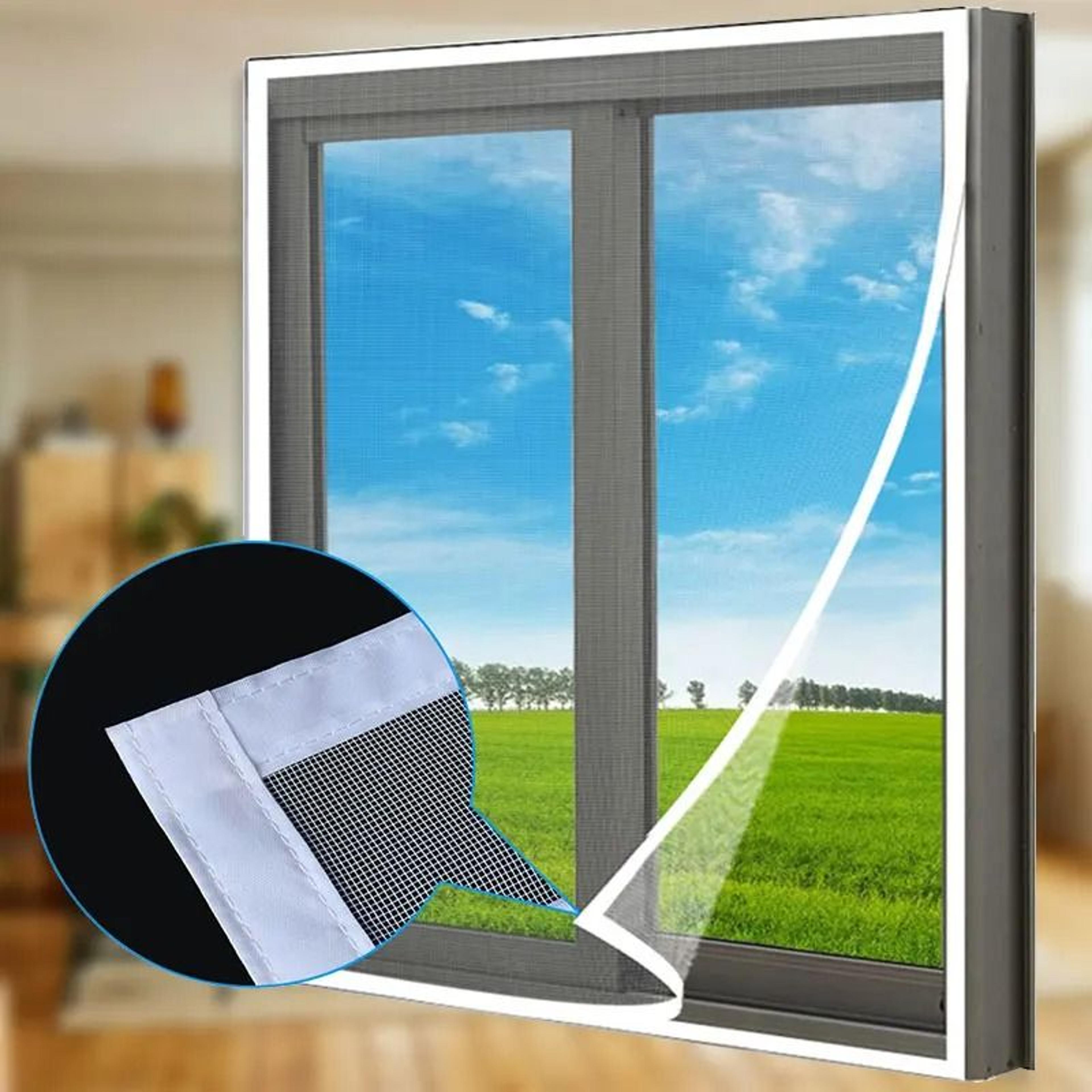 Invisible Fiberglass Window Screen Blocks Mosquitoes While Keeping Fresh Air Flowing 2