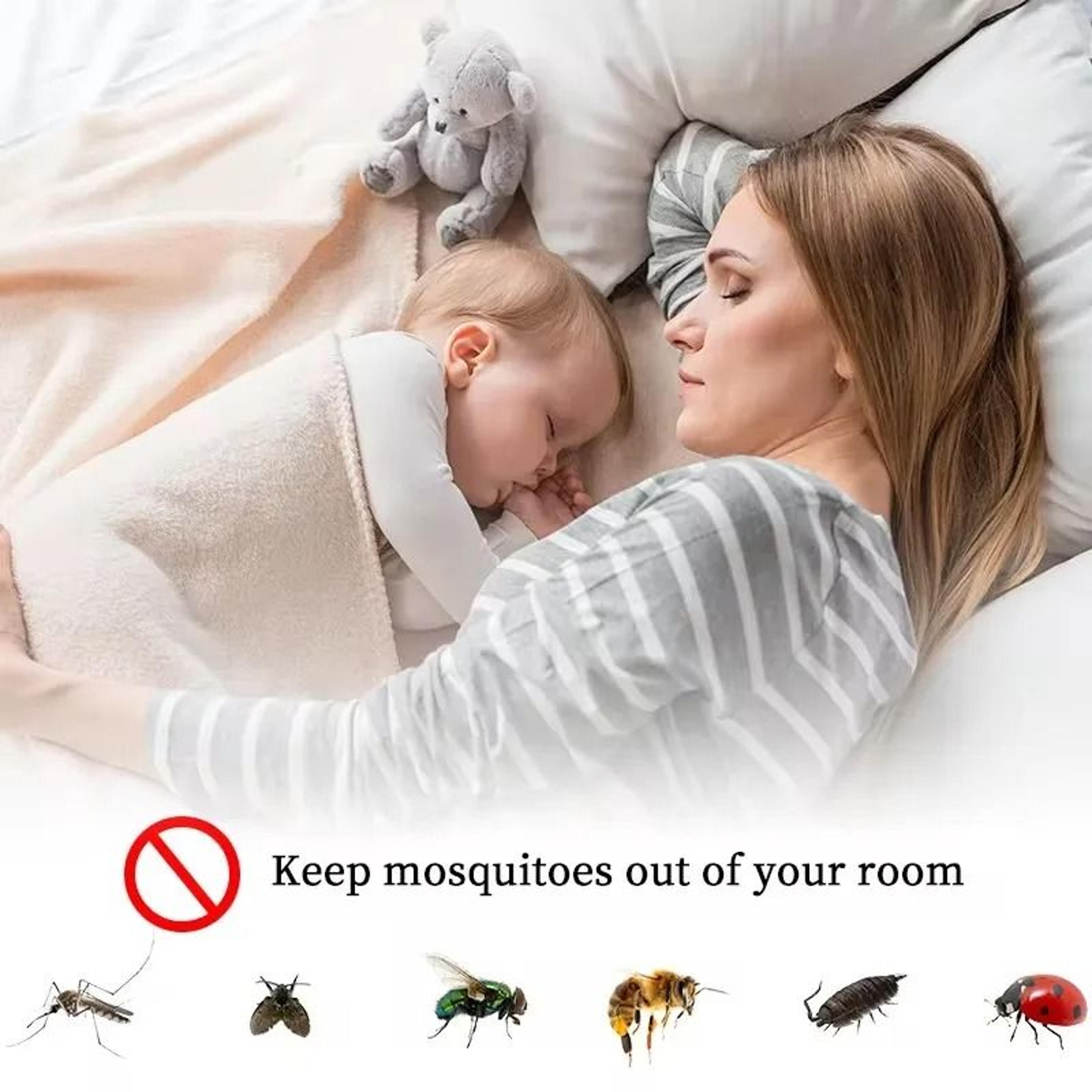 Self Adhesive Mosquito Window Screen Keeps Bugs Out With Easy Cutting 5