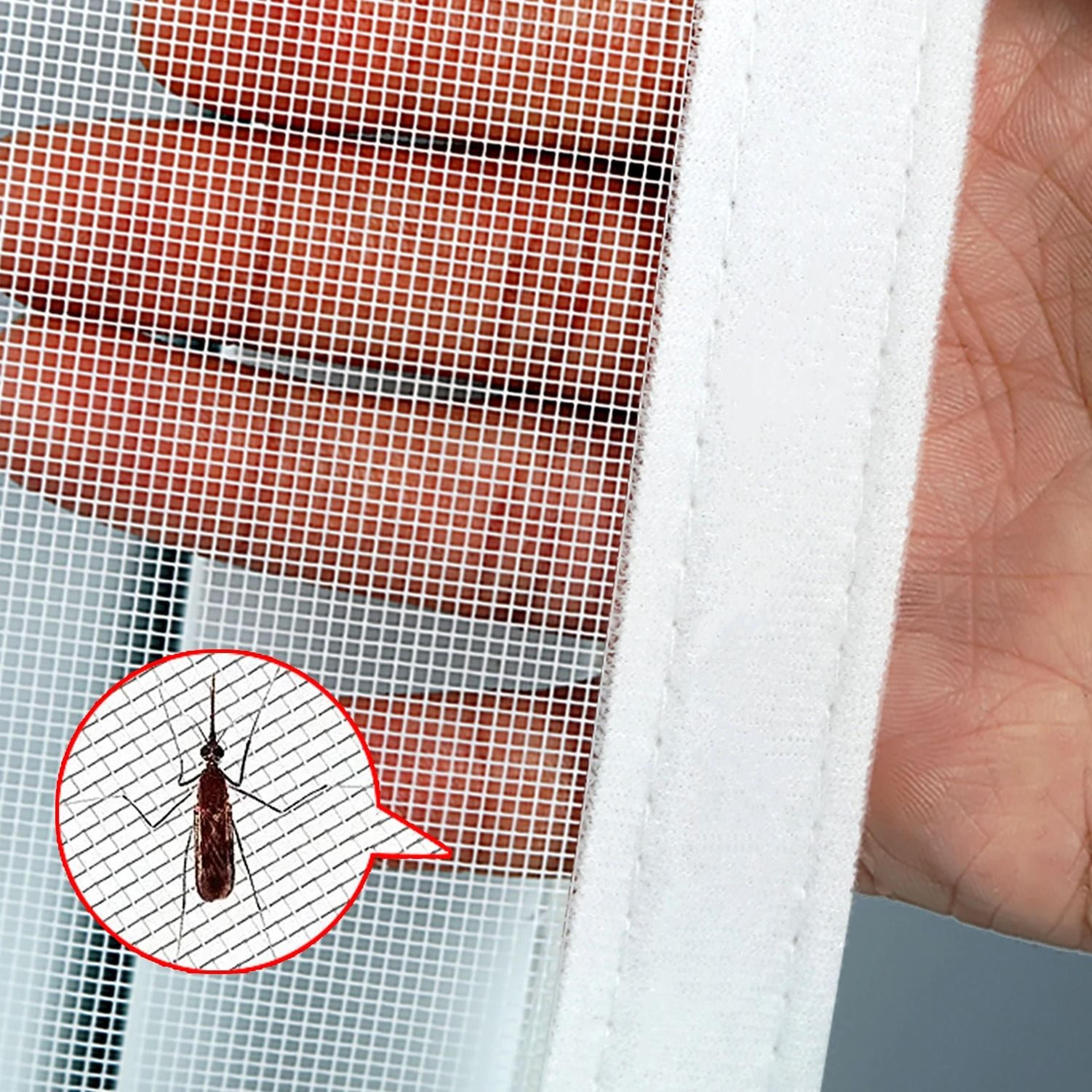 Self Adhesive Window Screen Blocks Mosquitoes While Keeping Fresh Air Flowing 2