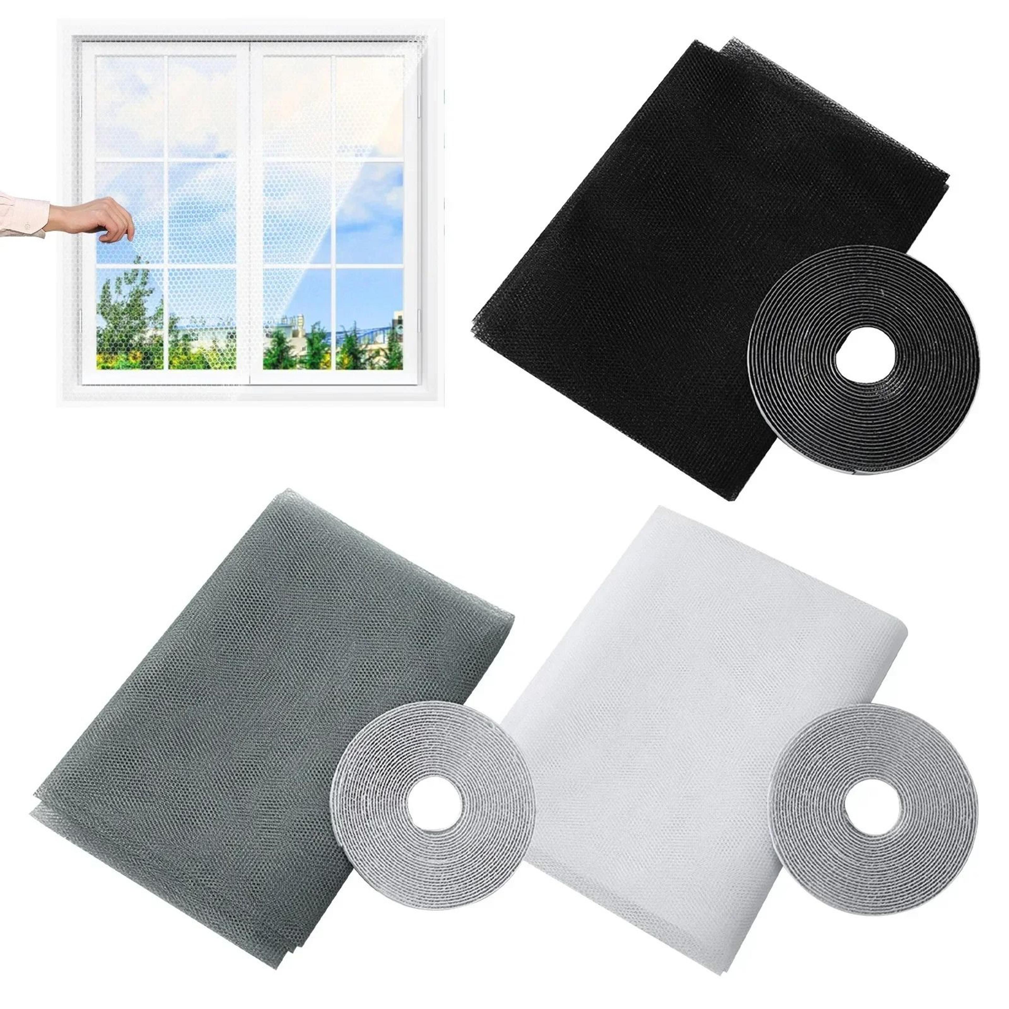 self adhesive mosquito window screen mesh for easy kitchen bug protection