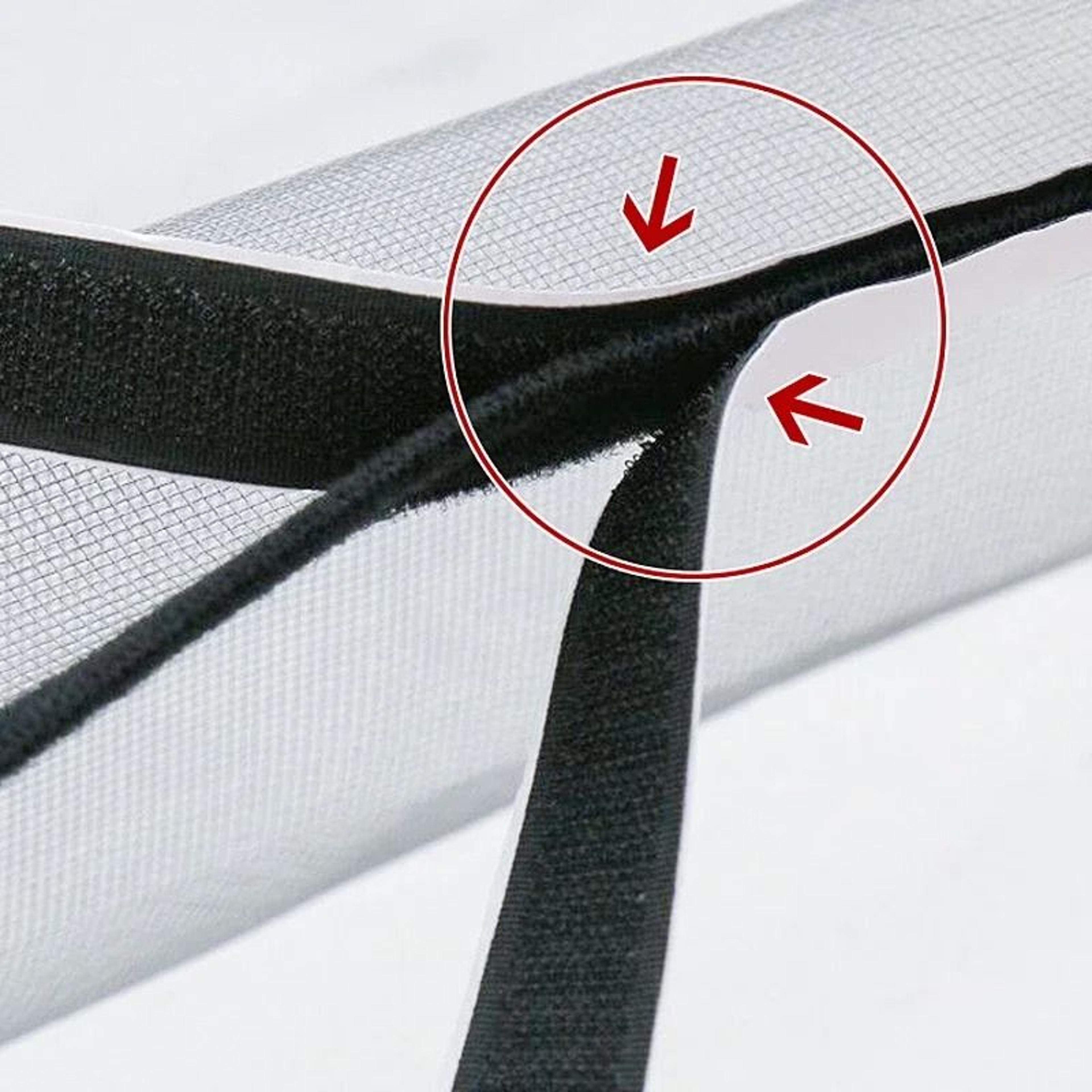 Removable Self Adhesive Mosquito Window Screen For Fresh Air Protection Everyday 3