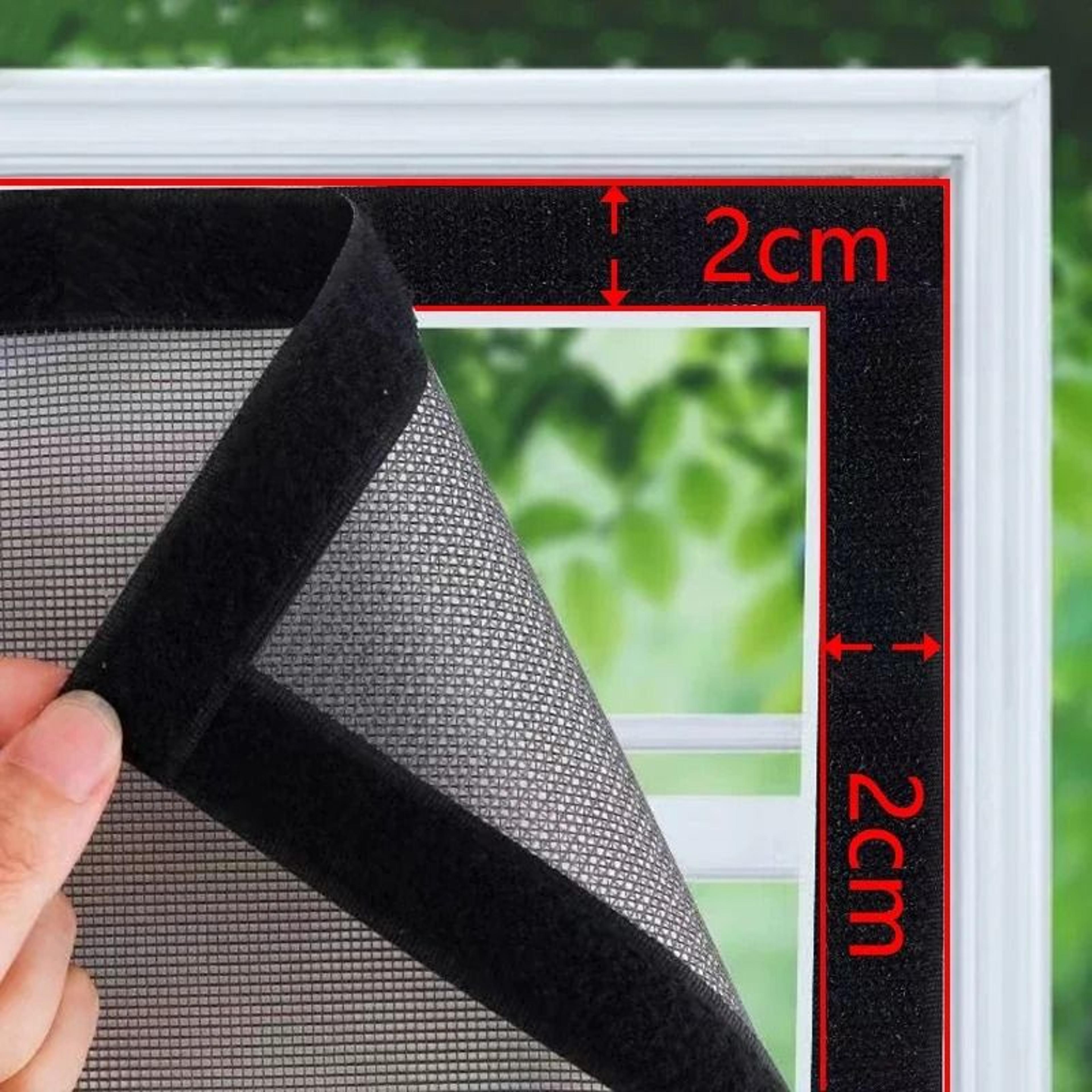Removable Self Adhesive Mosquito Window Screen For Fresh Air Protection Everyday 0