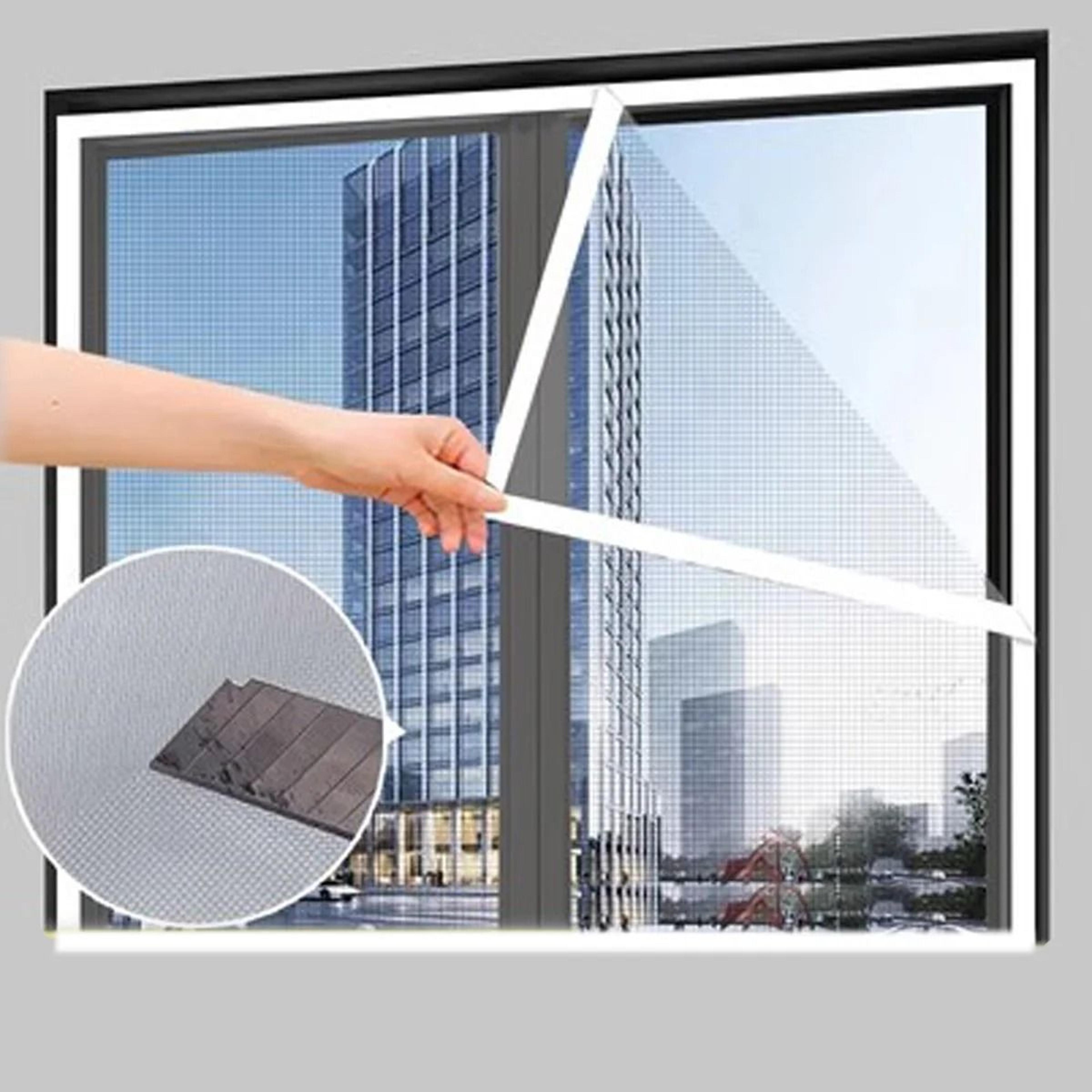 Self Adhesive Mosquito Window Screen For Easy Summer Insect Protection Everyday 6
