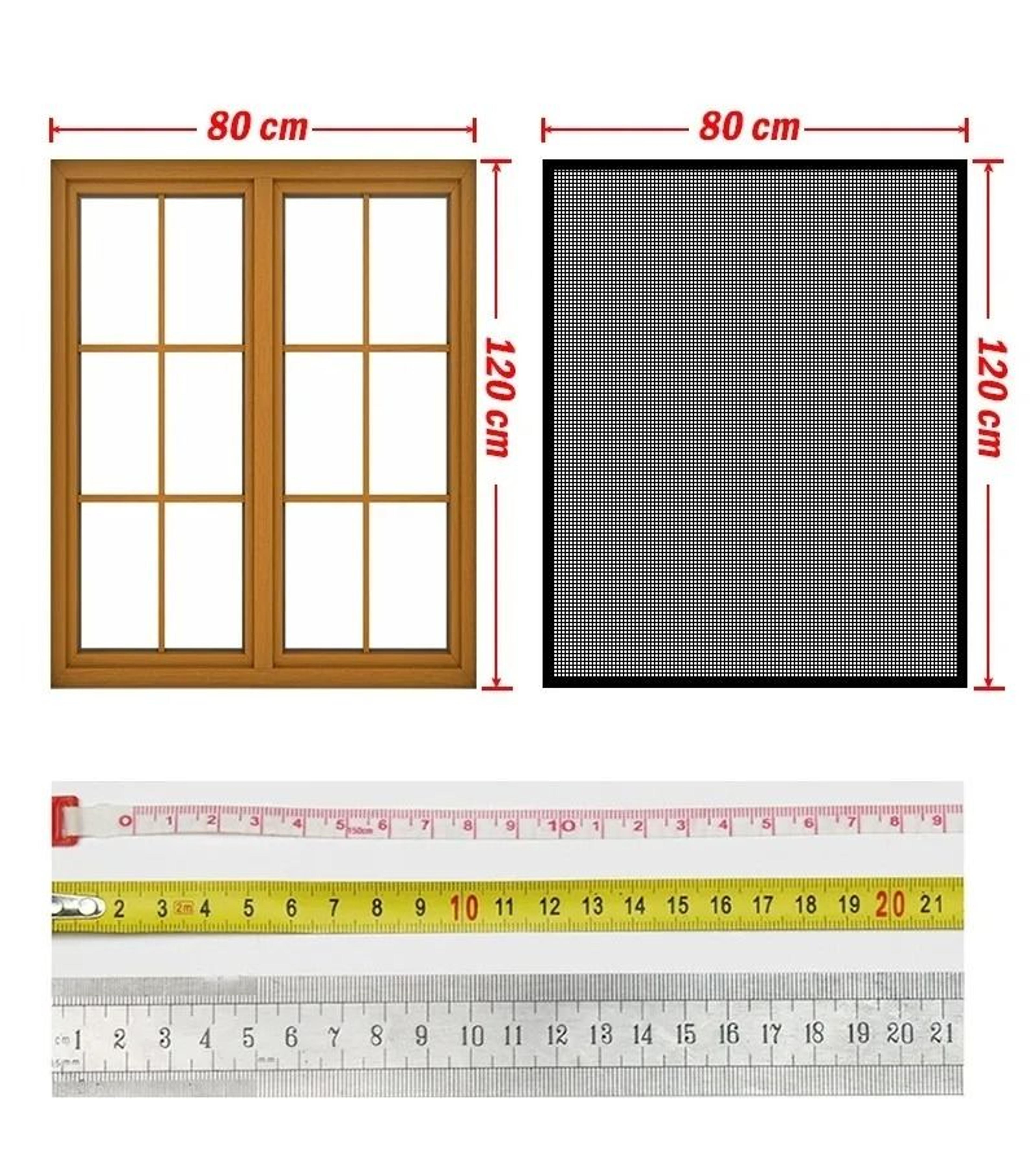 Zipper Mosquito Window Screen Mesh For Easy Breathable Insect Protection Home 3