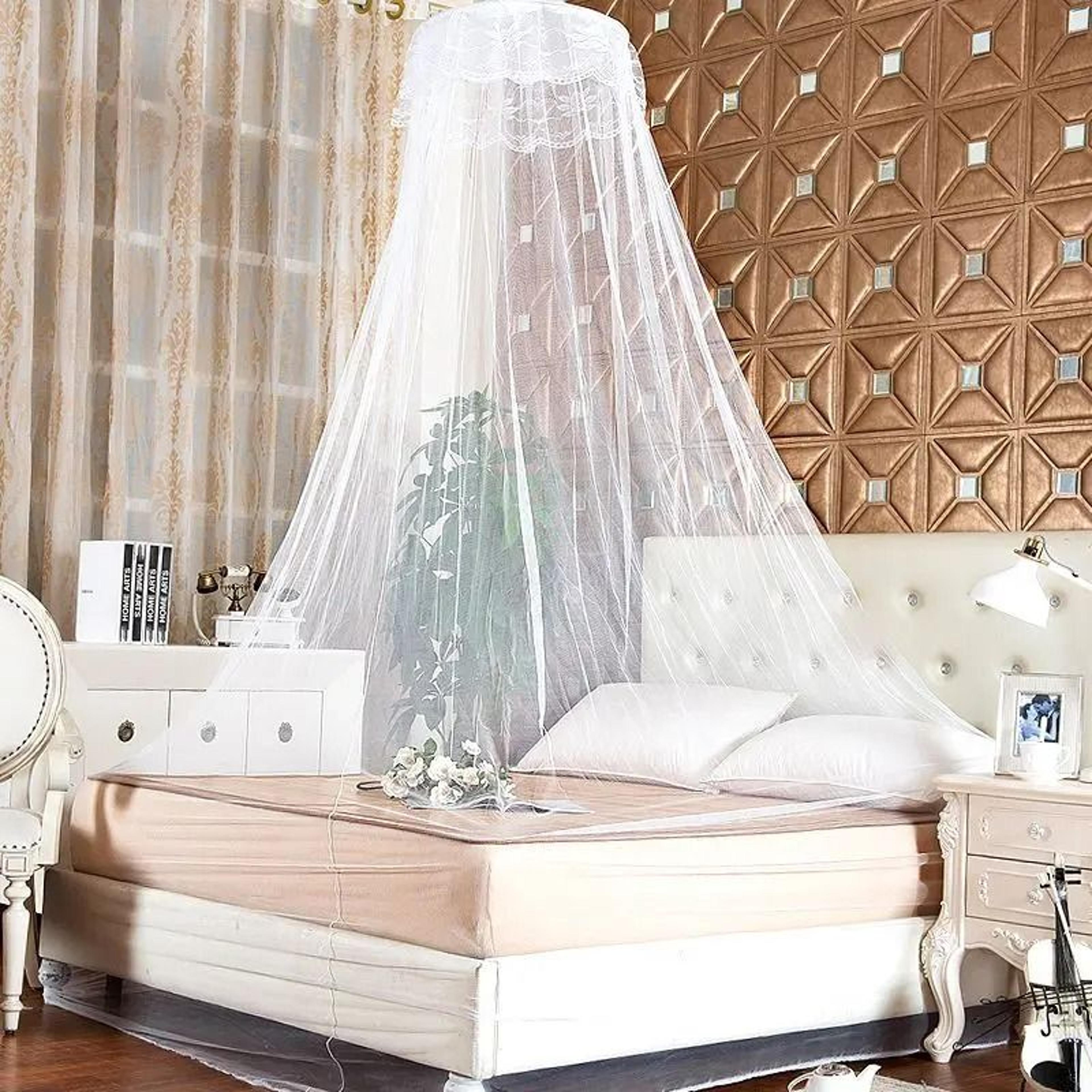 Elegant Princess Dome Mosquito Net Bed Canopy For Peaceful Protected Sleep 11