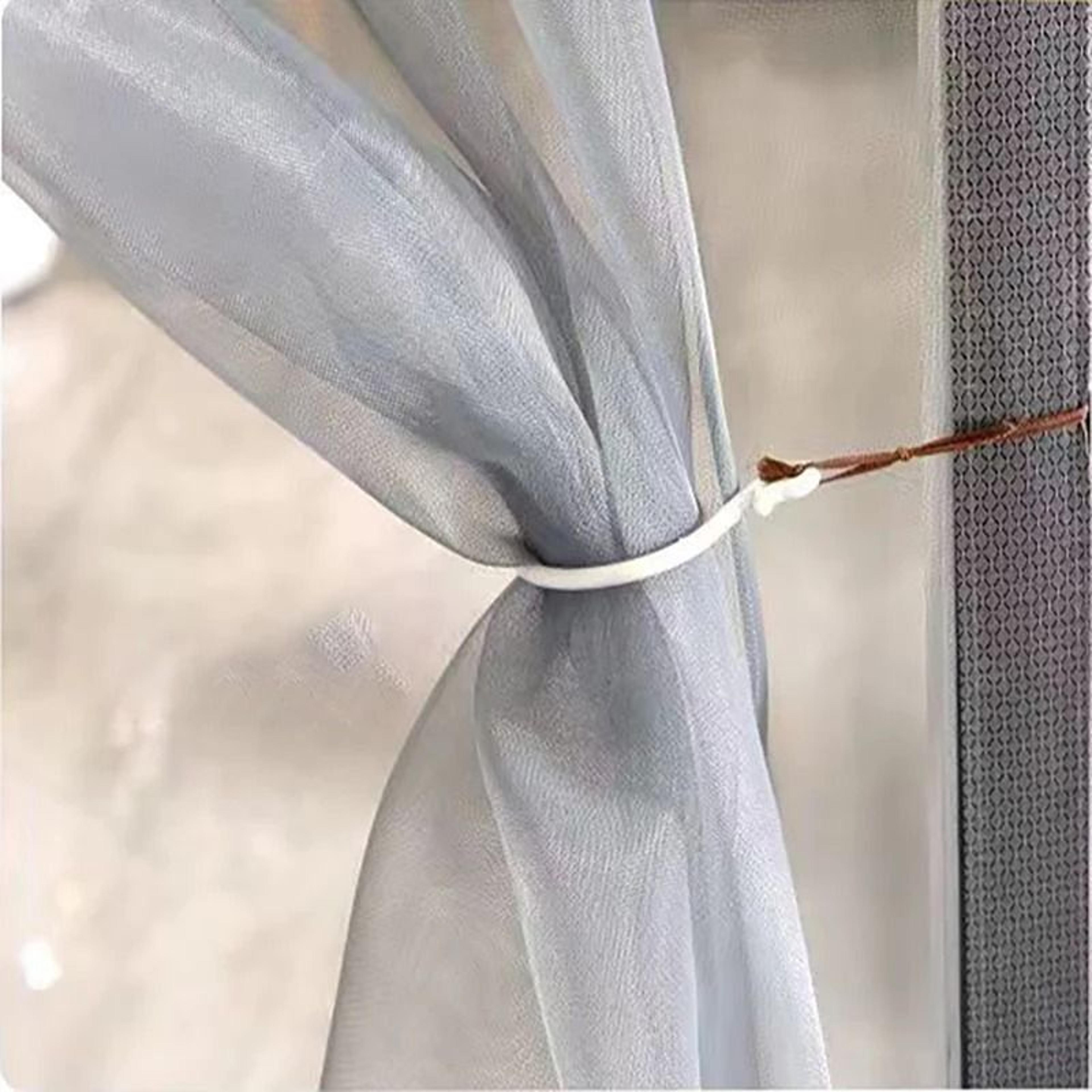 Gray Side Opening Magnetic Mosquito Screen Door For Easy No Drill 4