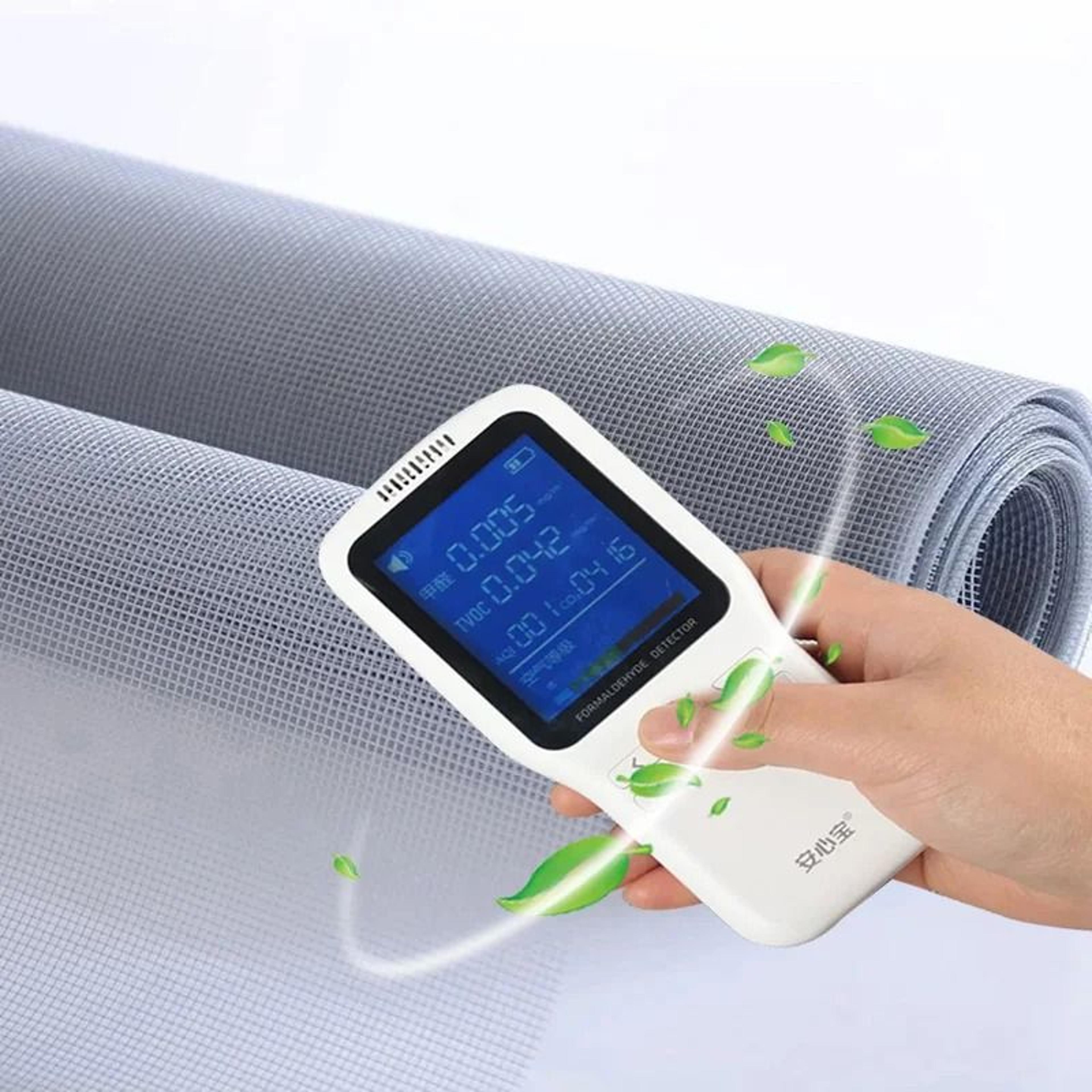 Gray Side Opening Magnetic Mosquito Screen Door For Easy No Drill 6