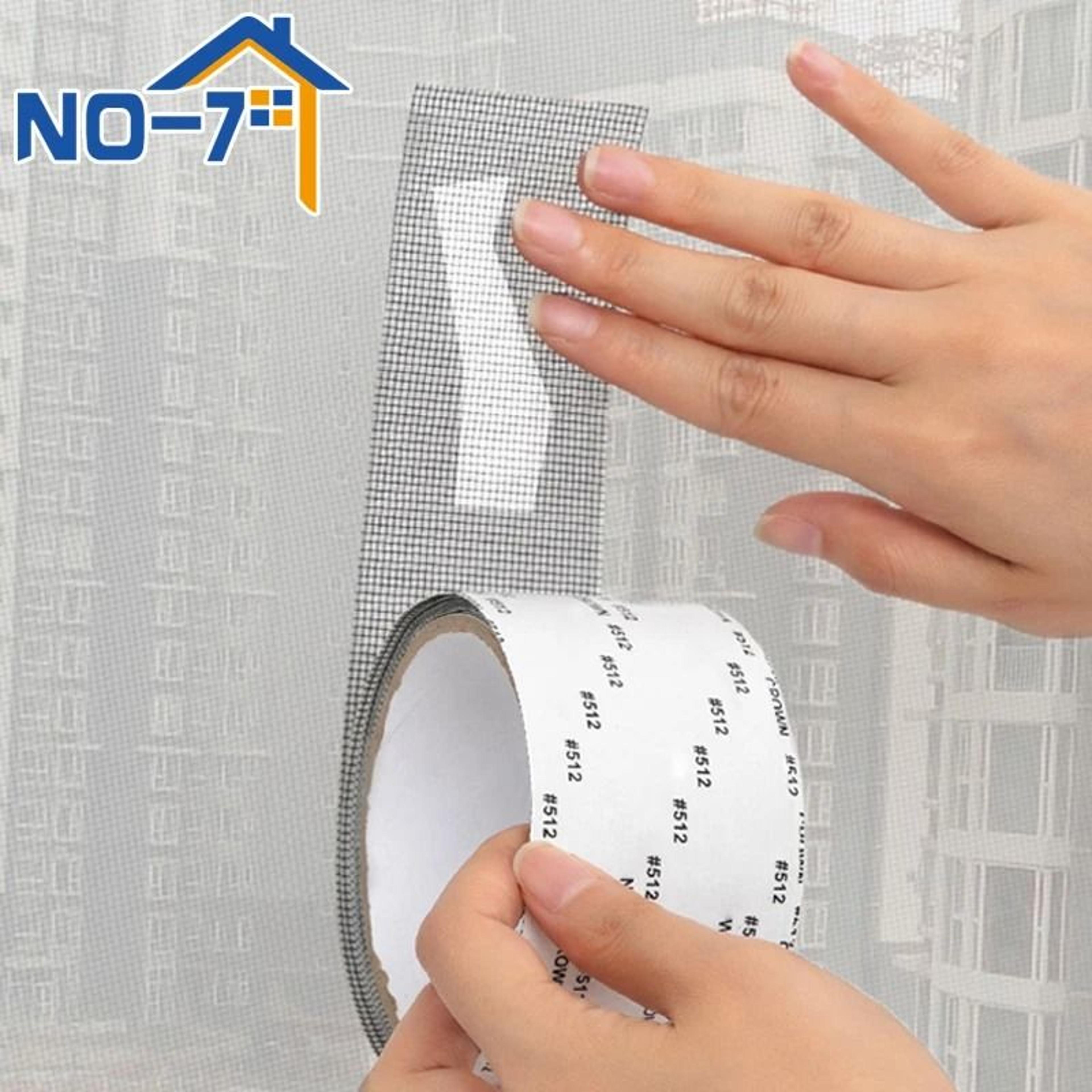 Strong Self Adhesive Window Screen Repair Tape For Quick Mesh Fixes 0