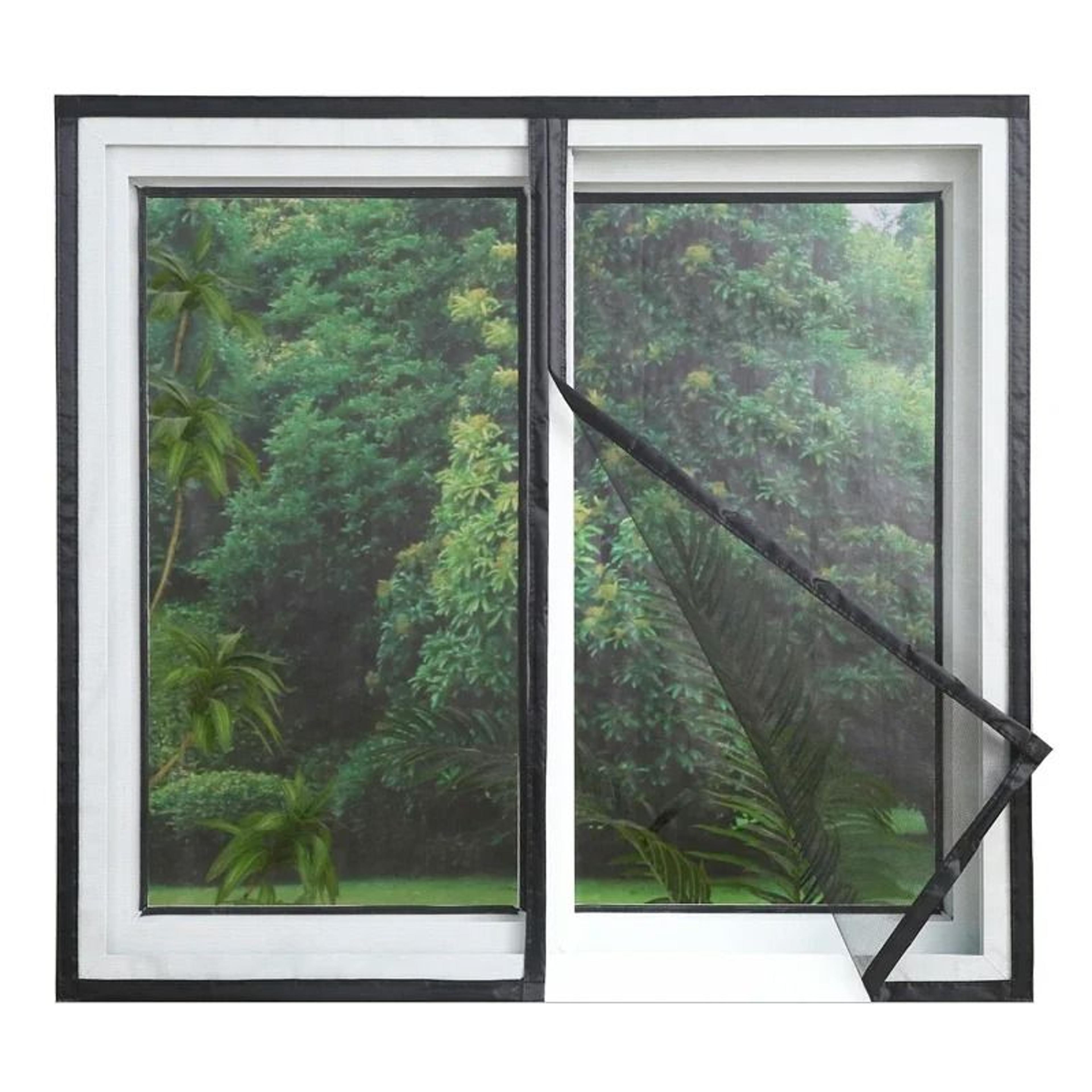 Custom Auto Closing Magnetic Mosquito Screen Curtain For Windows Doors Balconies 5