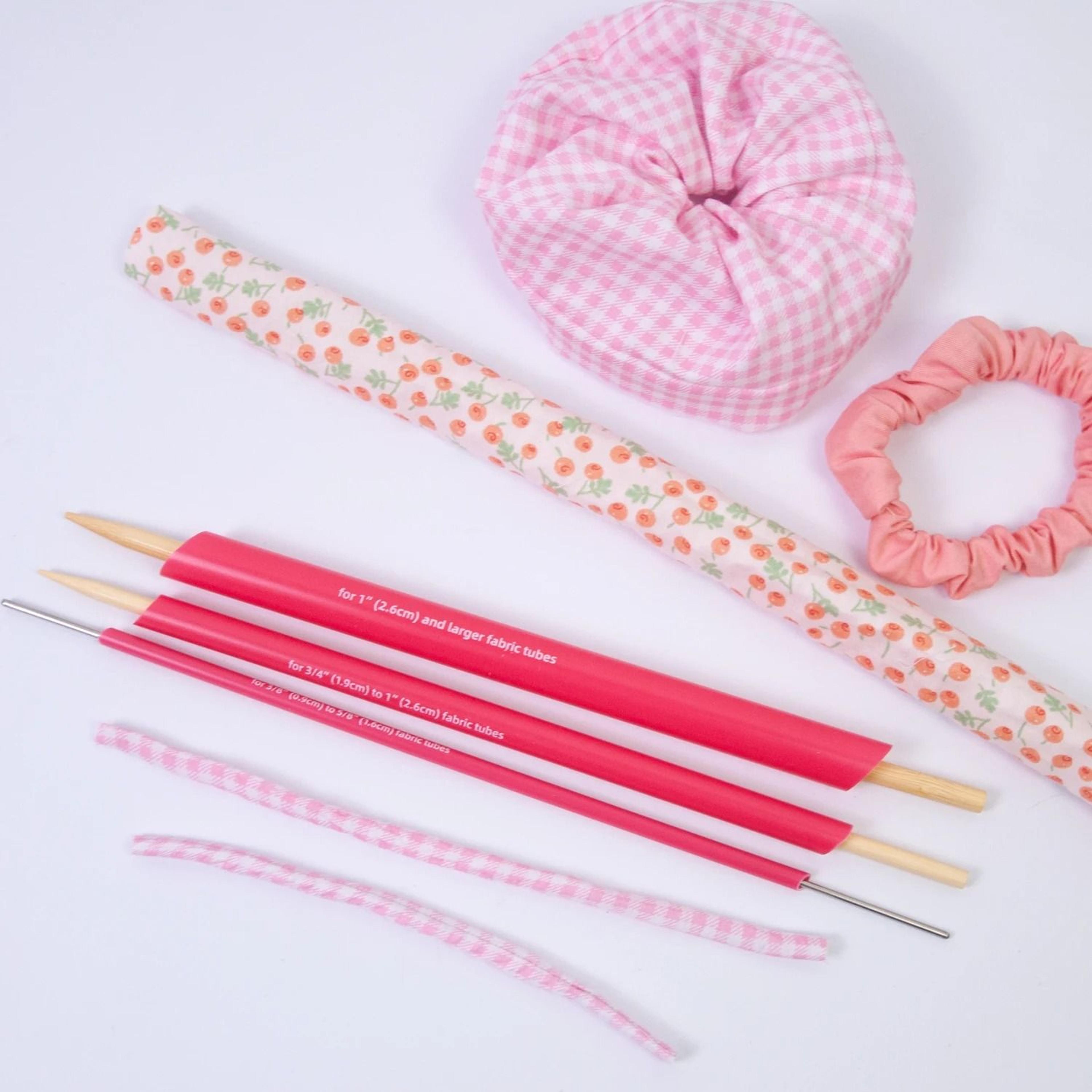 Three Size Fabric Tube Turner Set For Easy Strap Sewing Projects 4