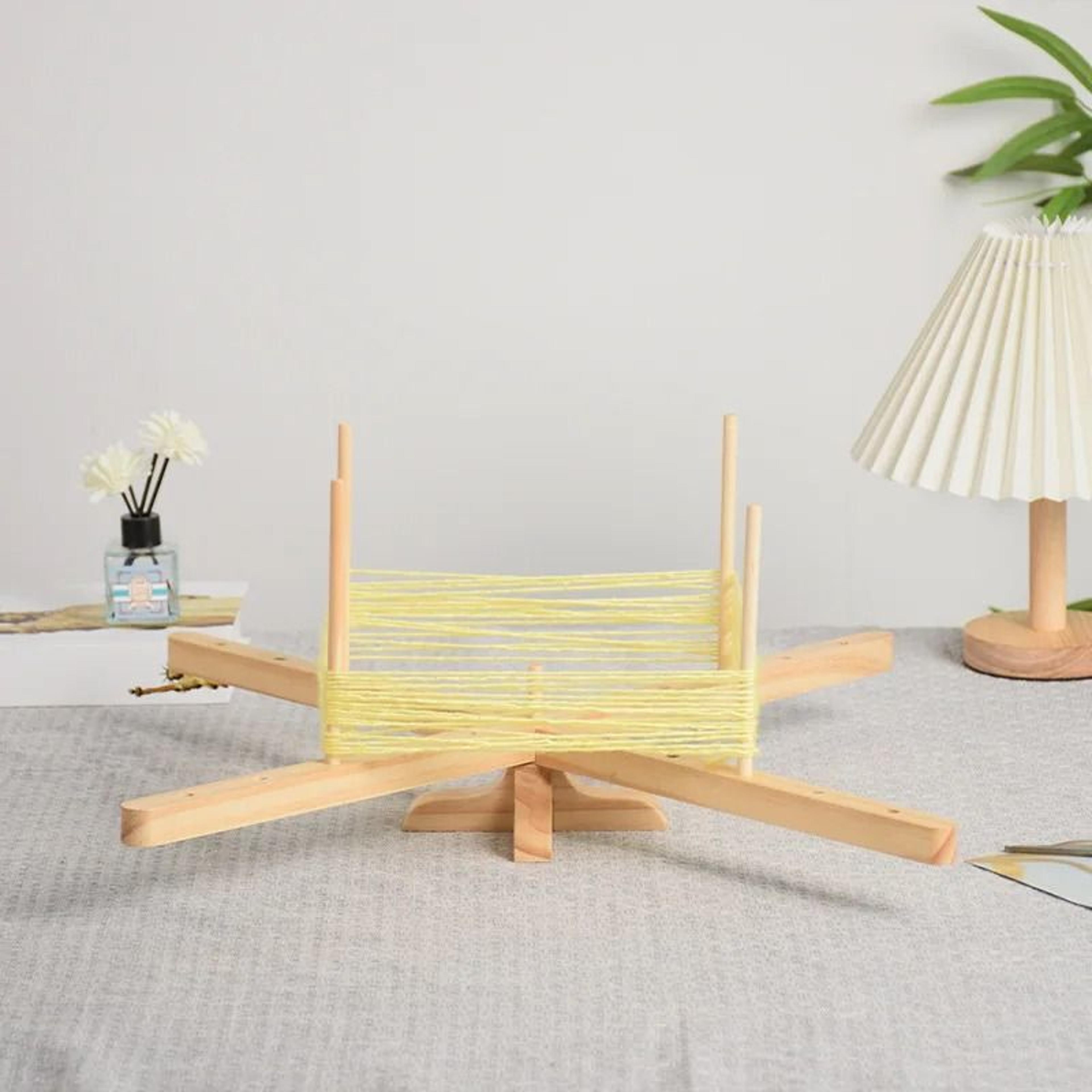 Wooden Yarn Swift Winder For Smooth Skein Holding And Easy Winding 5