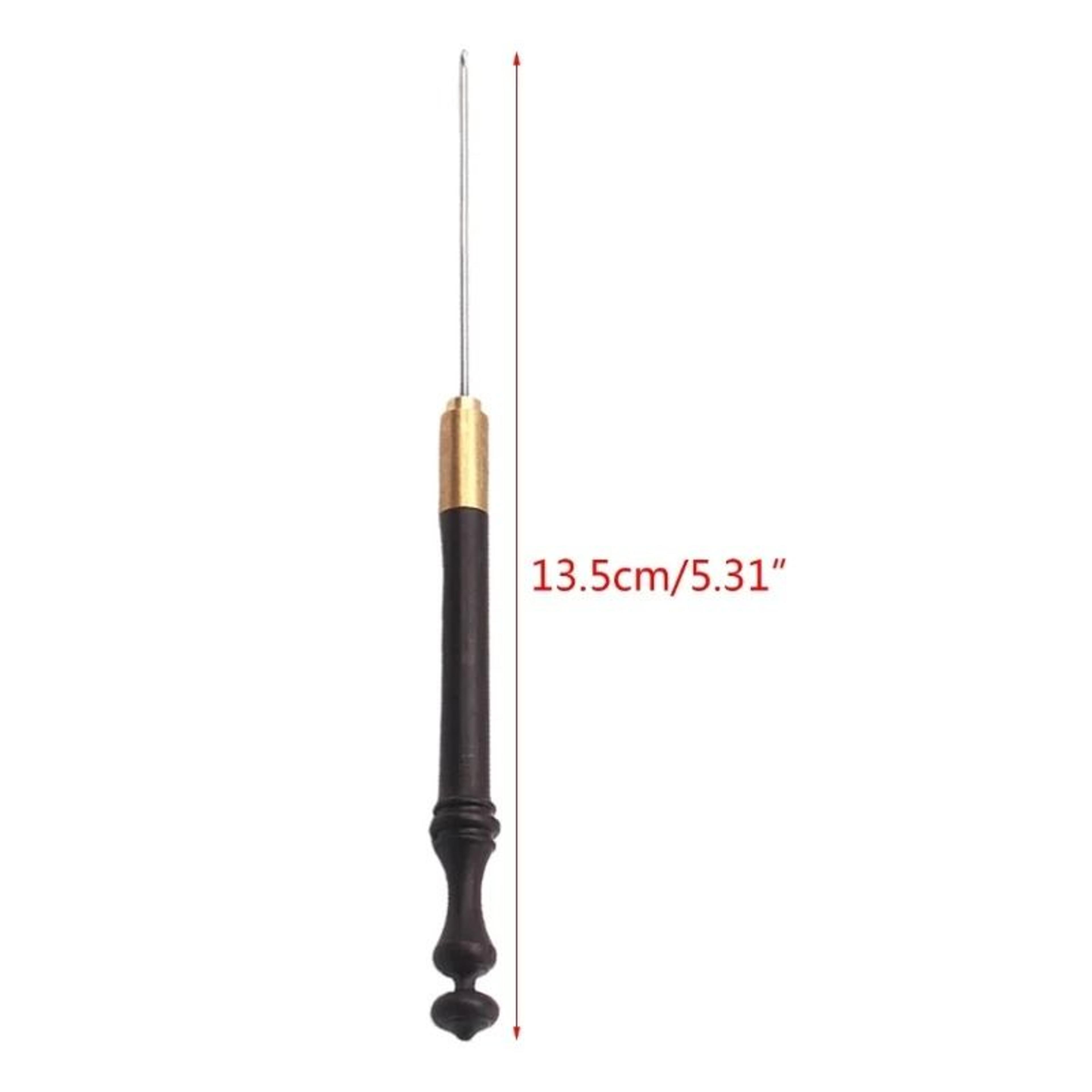 Precision Wooden Tambour Crochet Hook For Easy Embroidery Beading Crafting Projects 5