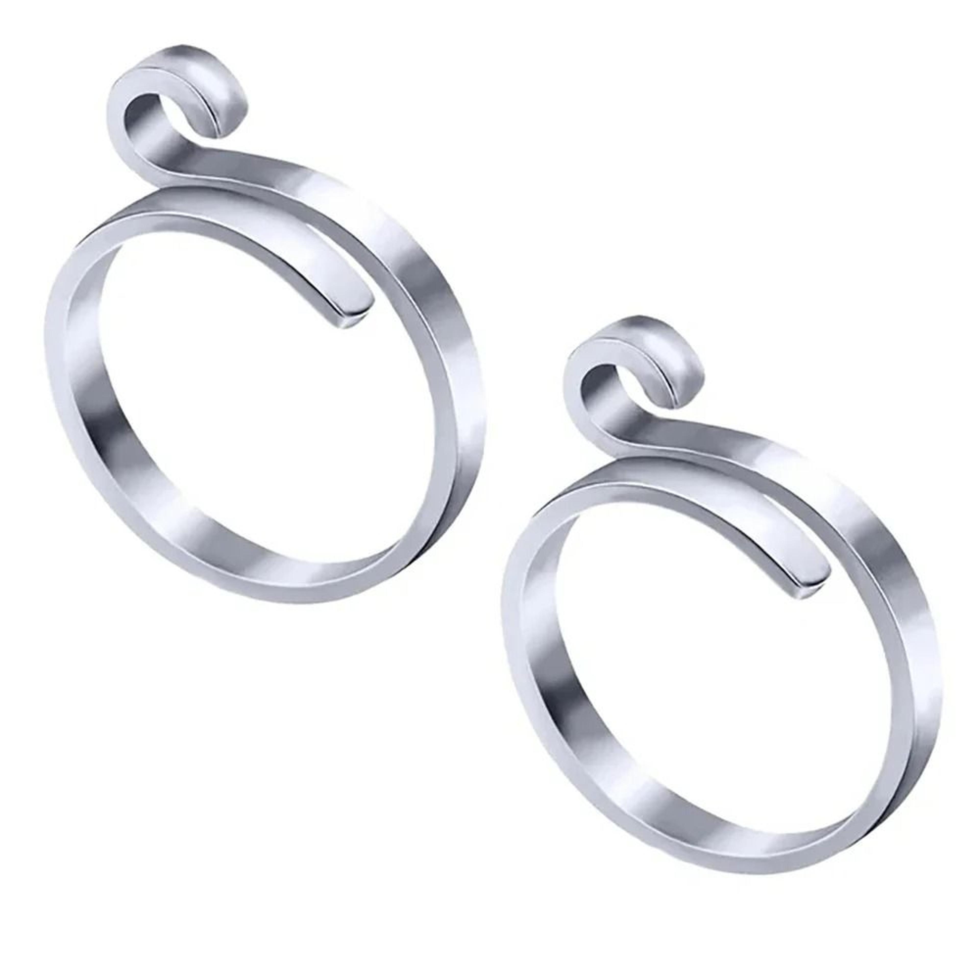 Adjustable Yarn Guide Finger Rings For Smoother Crochet Knitting Control 8