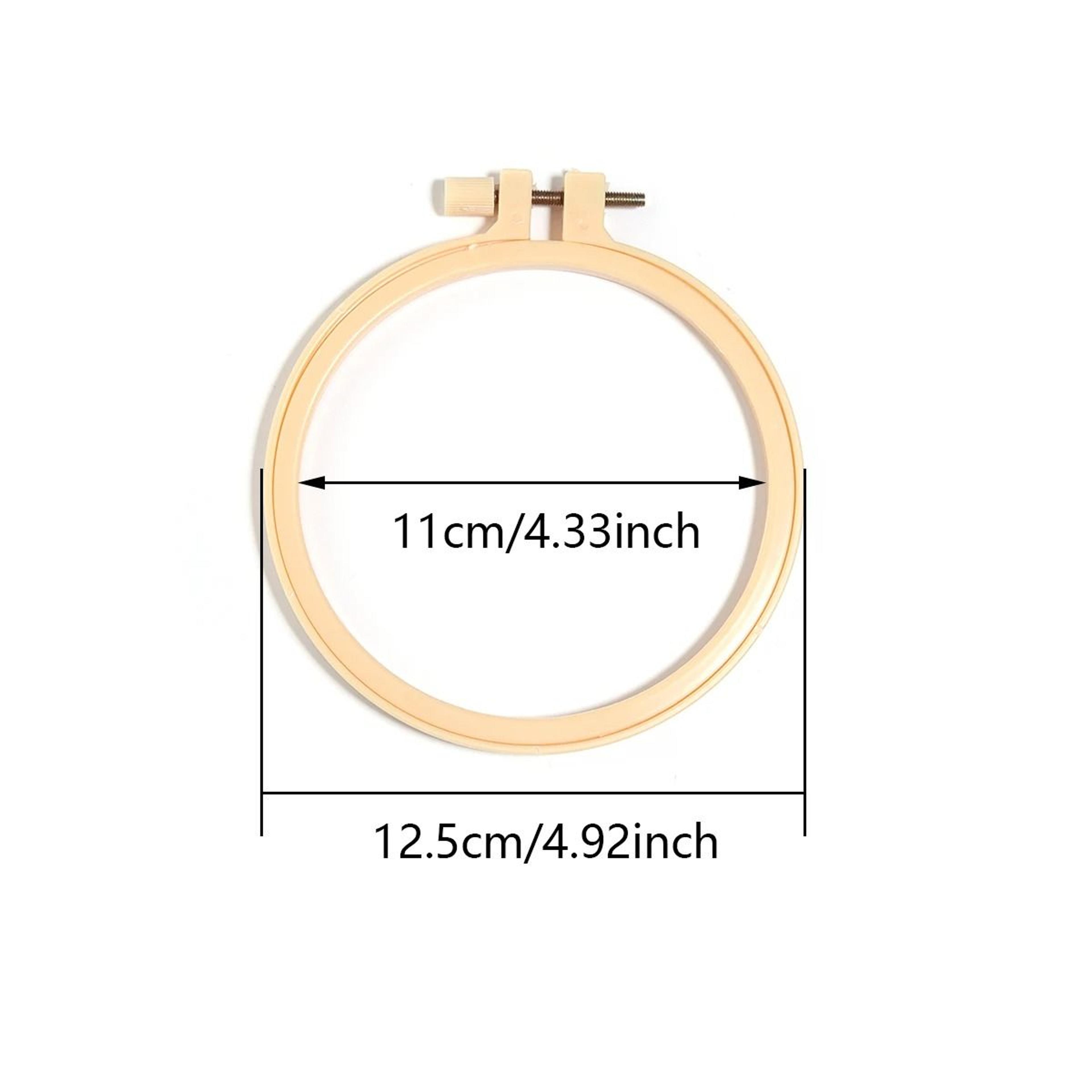 Adjustable Round Embroidery Hoop For Smooth Cross Stitch And Needlework Projects 3