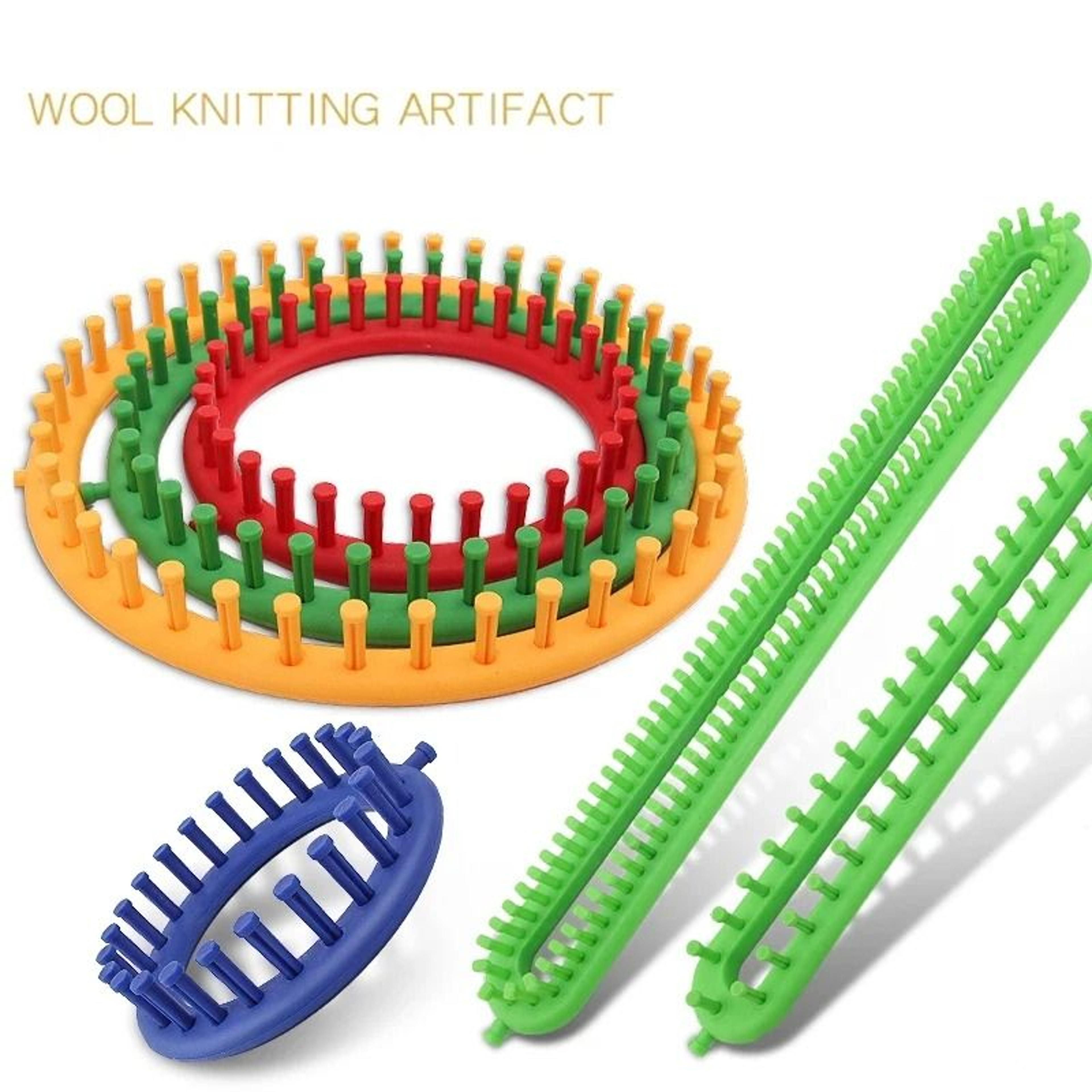 Easy Knitting Loom Set For Hats Scarves Sweaters And Shawls Beginners 16