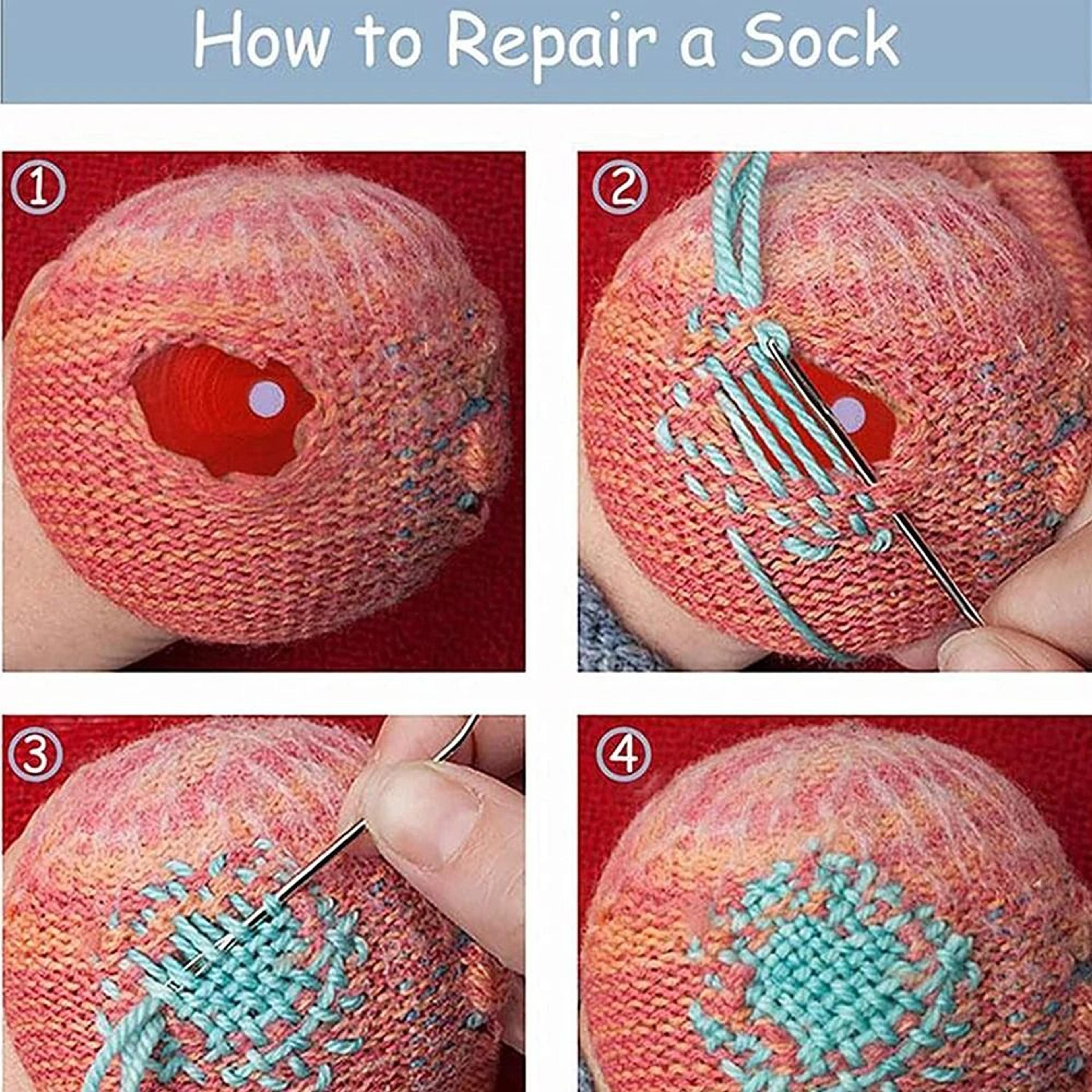 Wooden Mushroom Darning Tool For Easy Sock Mending And Fabric Repairs 5
