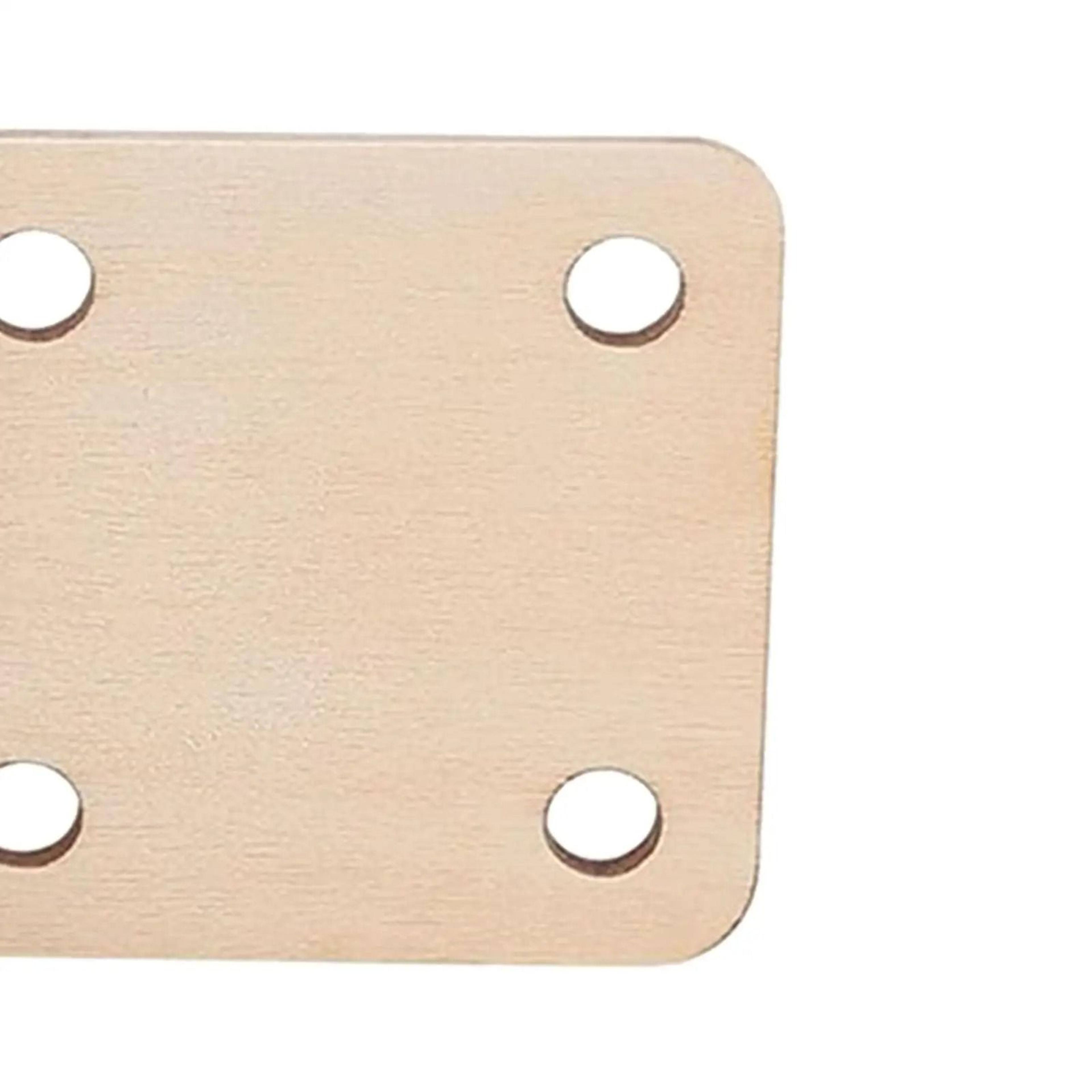 Wooden Four Hole Weaving Loom Cards For Creative Handmade Yarn Projects 14