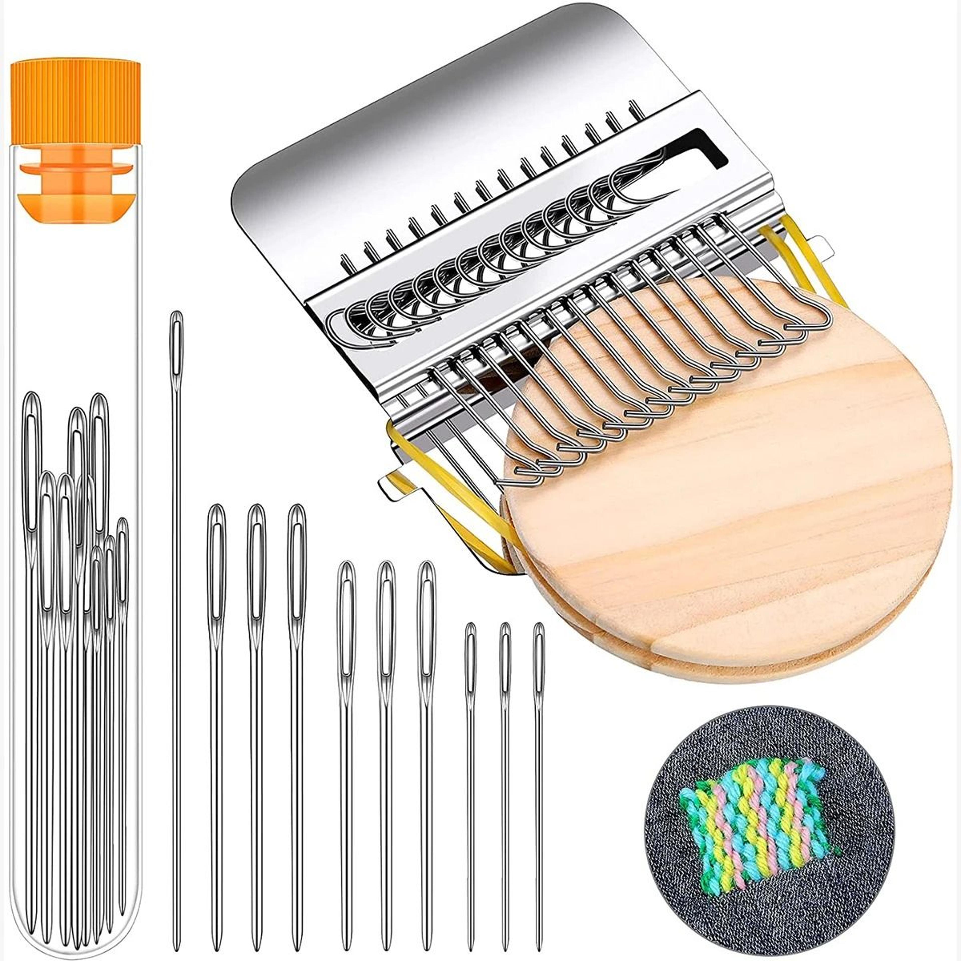 Fourteen Hook Speedweve Mending Loom Kit For Quick Fabric Repairs Projects 2