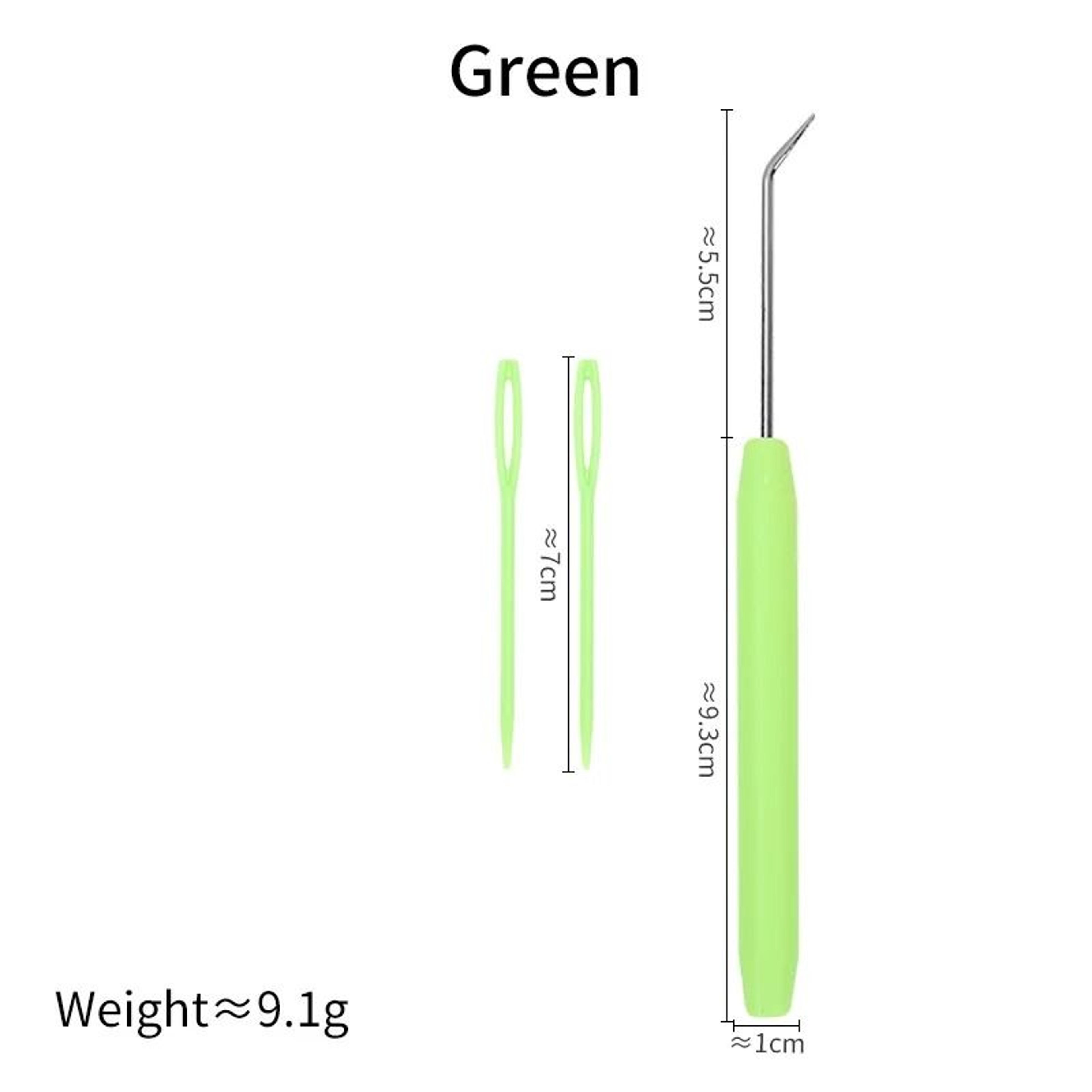 Loom Knitting Hook Set With Plastic Needles For Easier Yarn Crafting 2