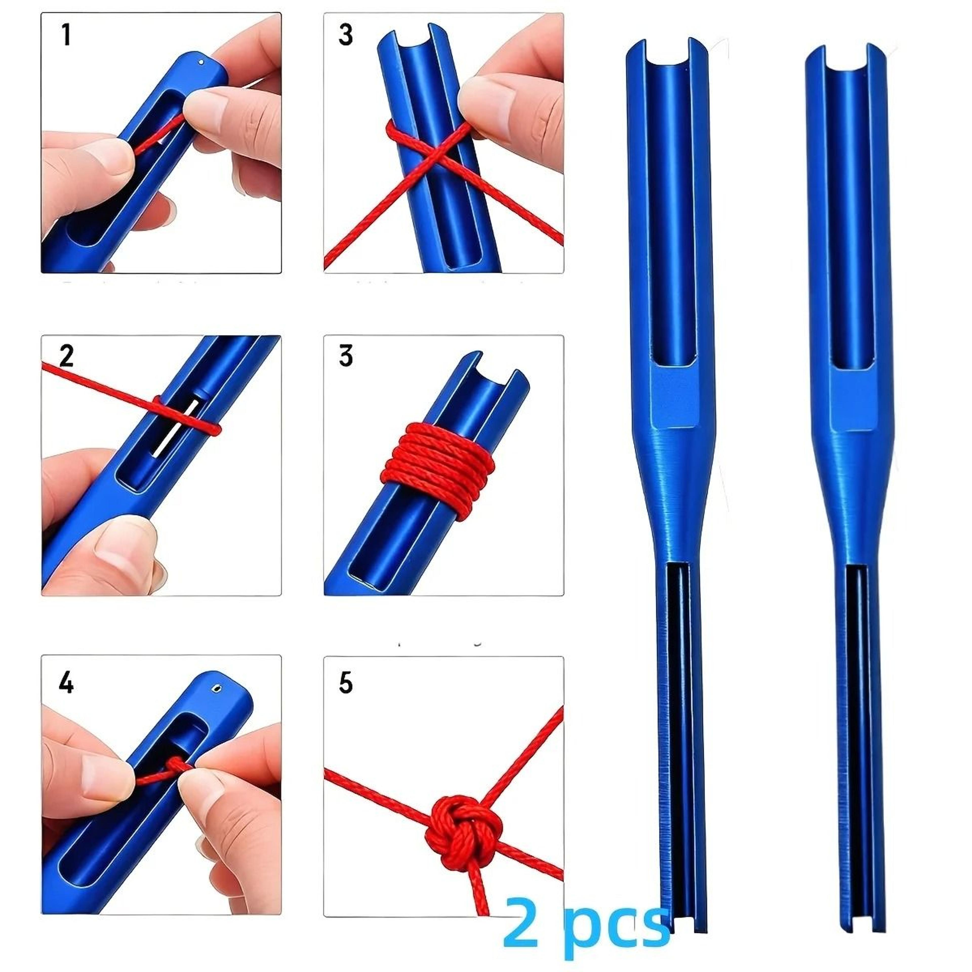 Quick Knotting Tool Set For Easy Rope Threading Weaving Projects 6