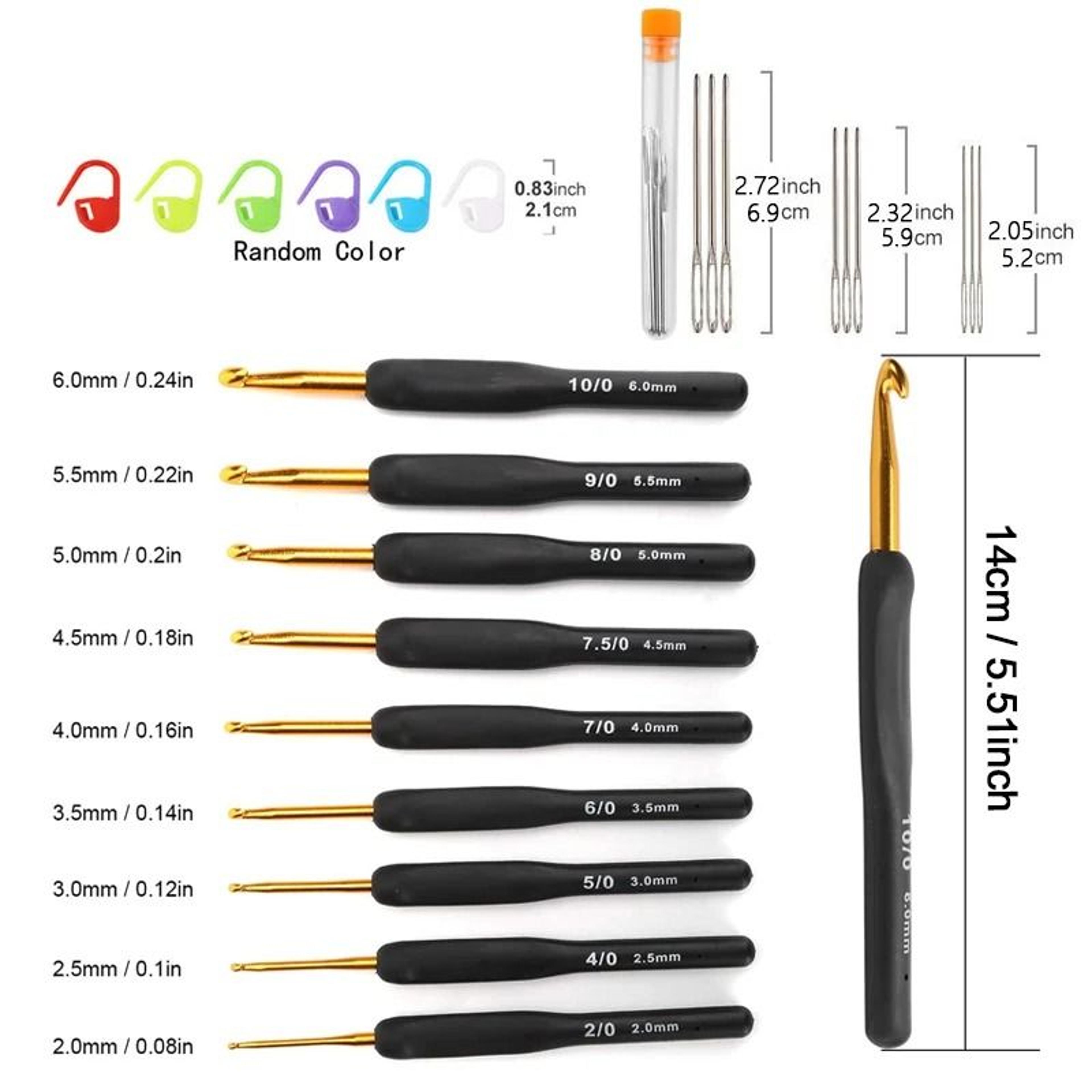 Ergonomic Soft Grip Crochet Hooks For Comfortable Yarn Crafting Projects Everyday 3