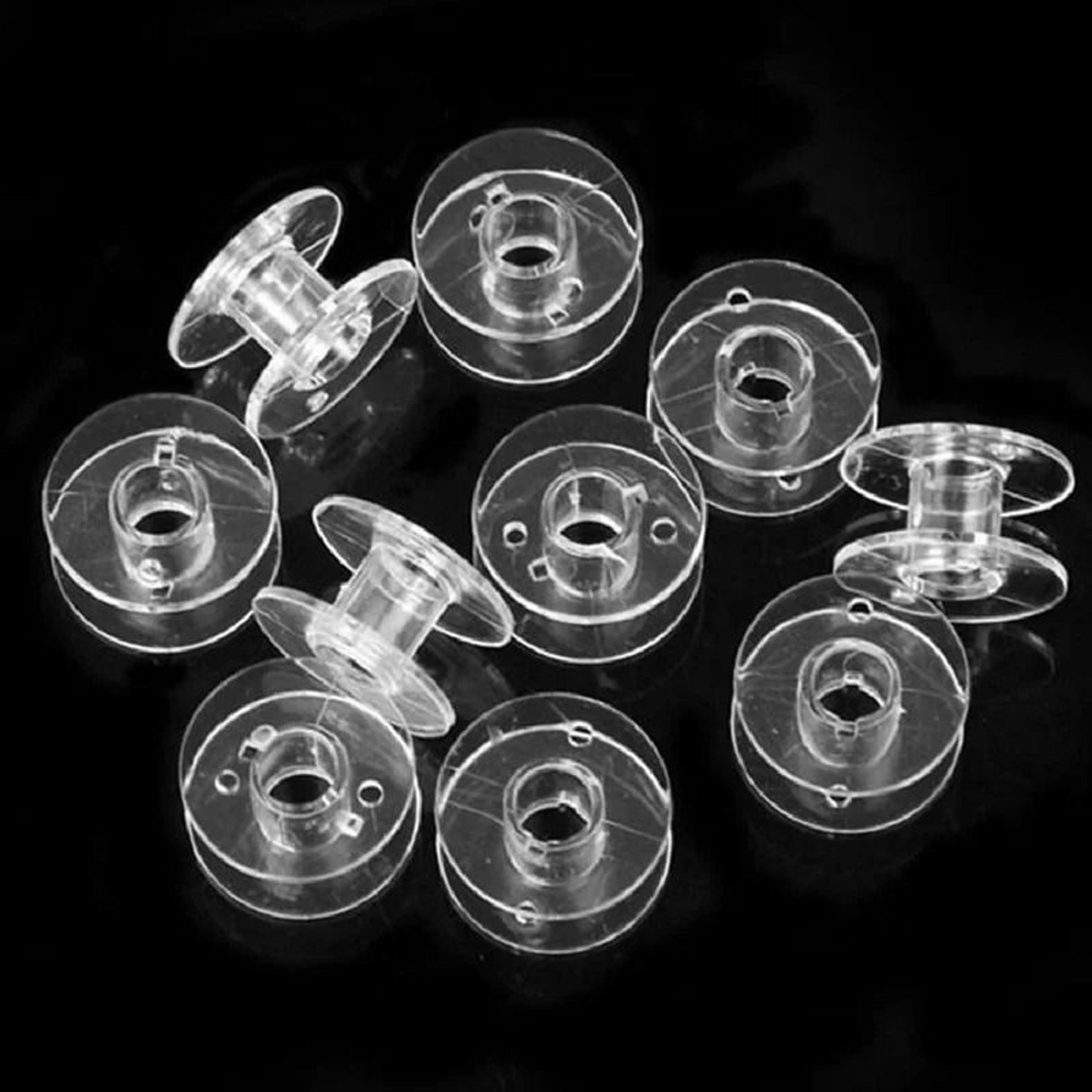 Clear 25 Slot Sewing Bobbin Storage Box For Organized Thread Supplies 2