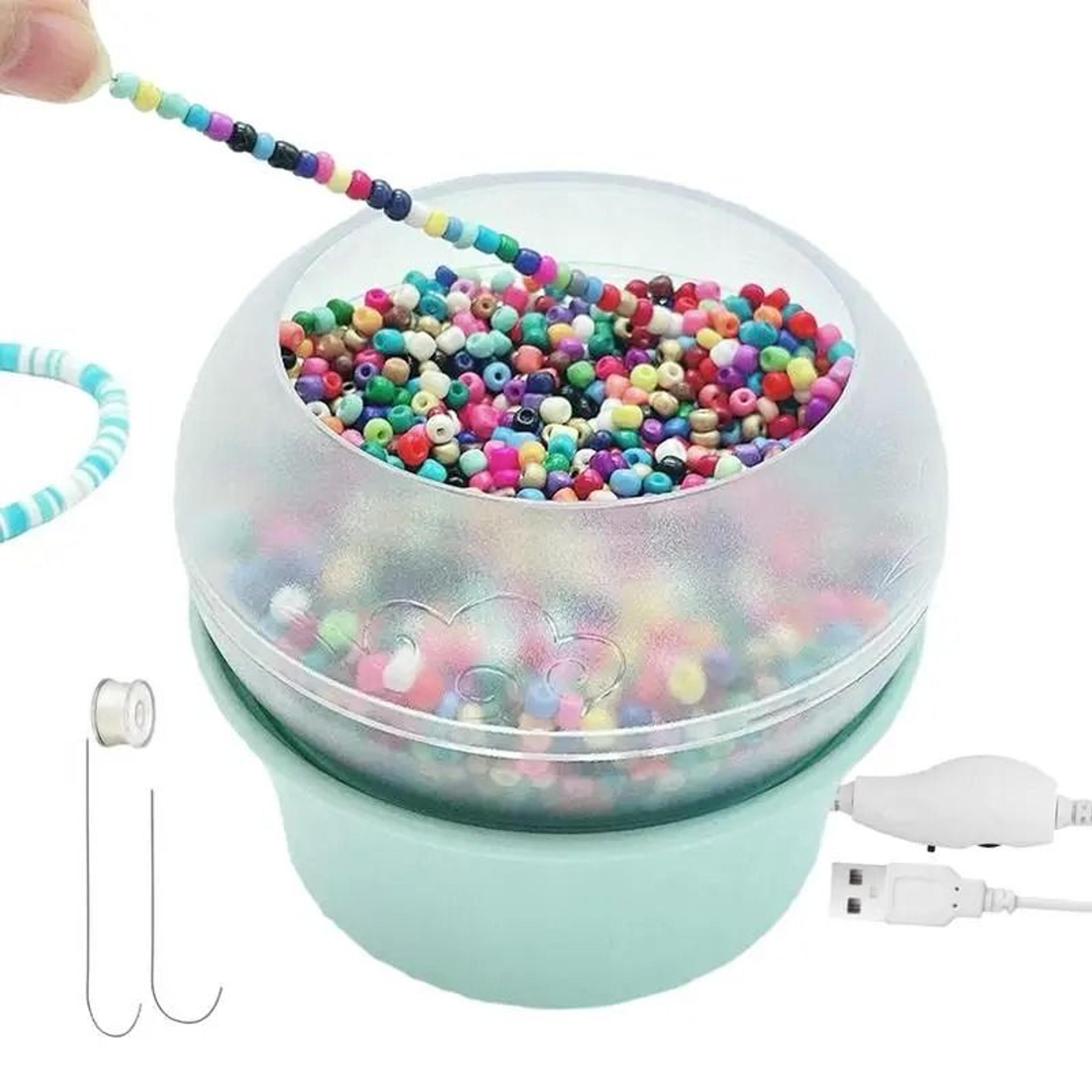 Electric Bead Spinner Kit For Faster Seed Bead Jewelry Making Crafts 8