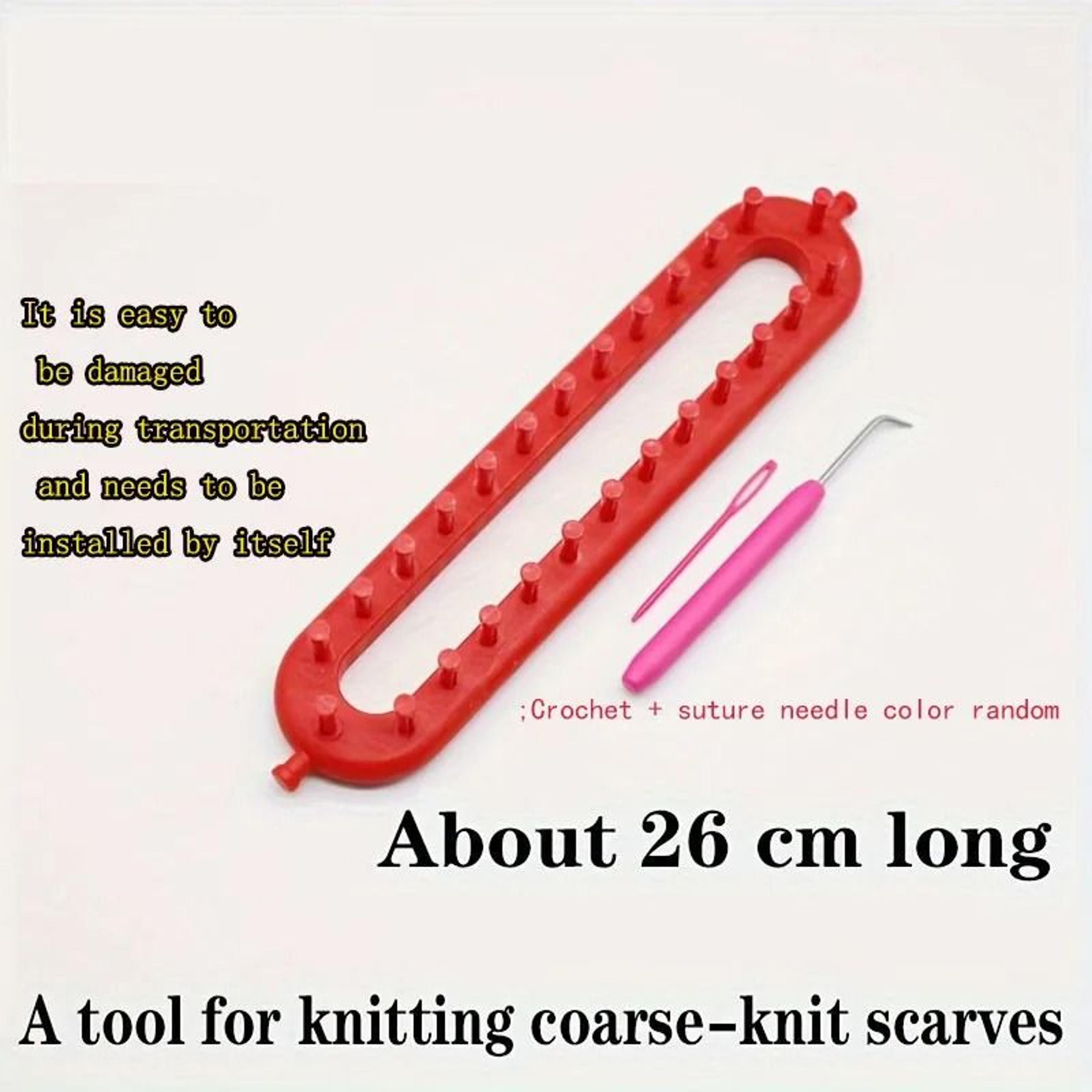 Rectangular Knitting Loom Tool For Easy Scarf Shawl Sweater Crafting Projects 2