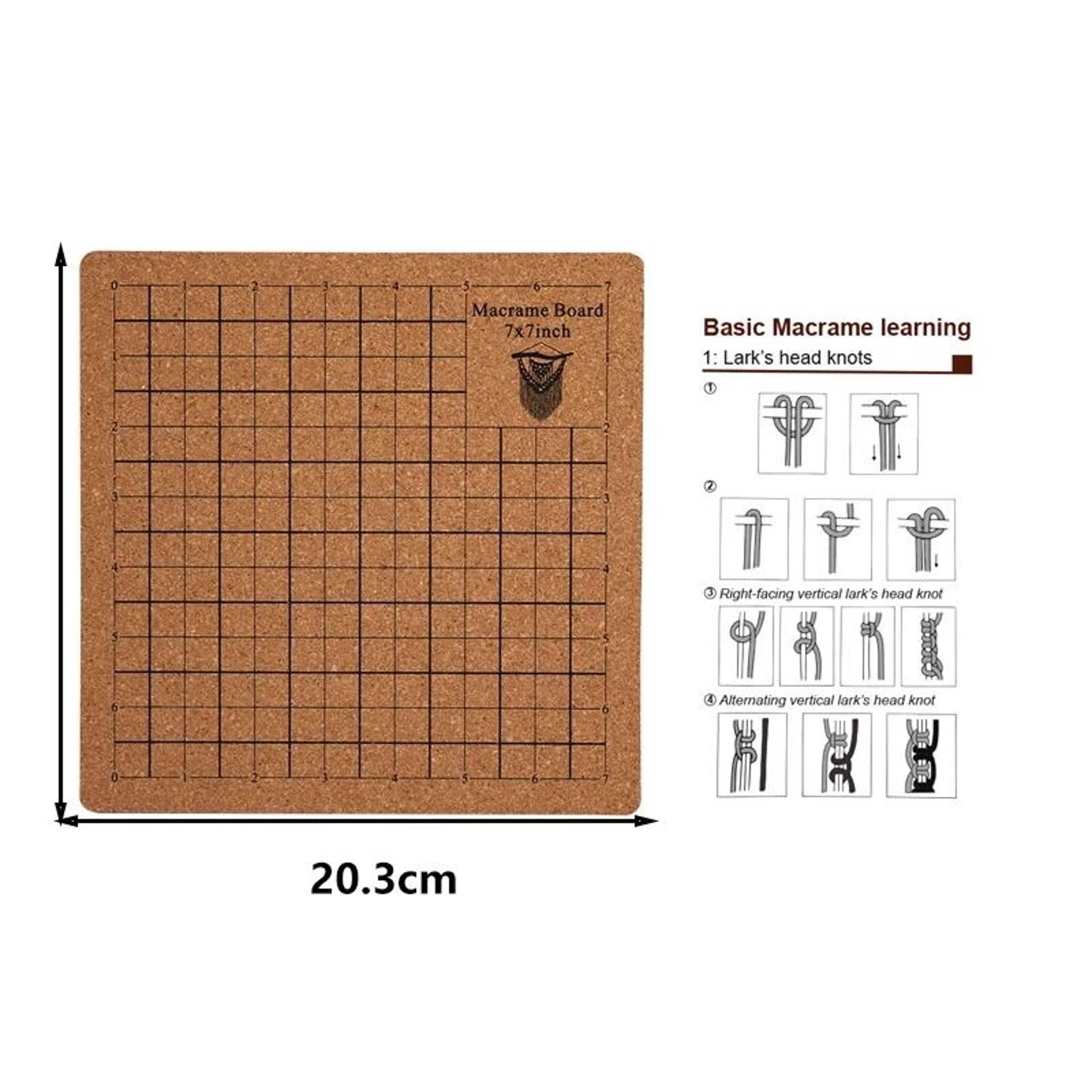 Double Sided Macrame Braiding Board For Precise Bracelet Knotting Crafting Projects 1