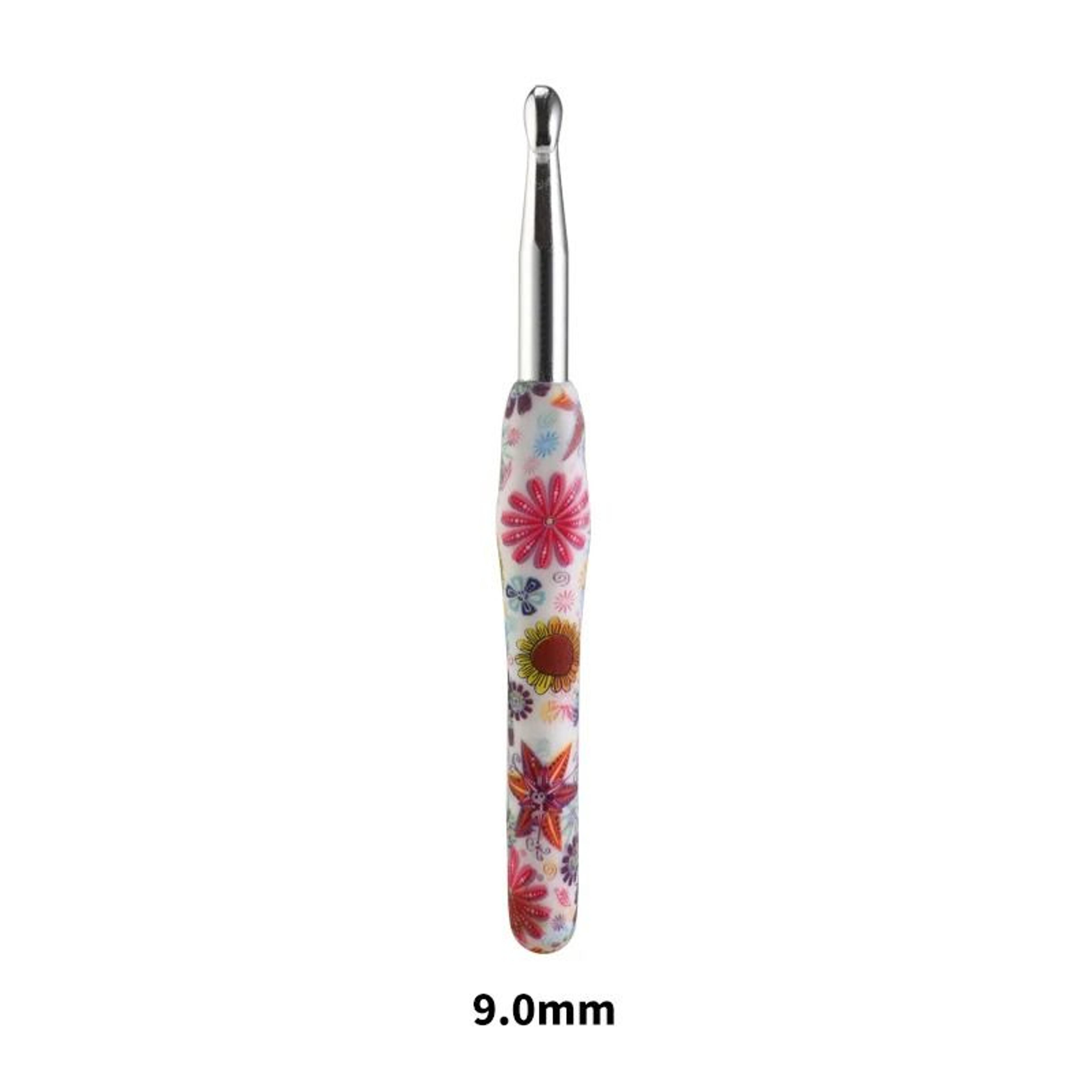 Multicolor Crochet Hook Set For Comfortable Knitting Weaving Yarn Craft Projects 13