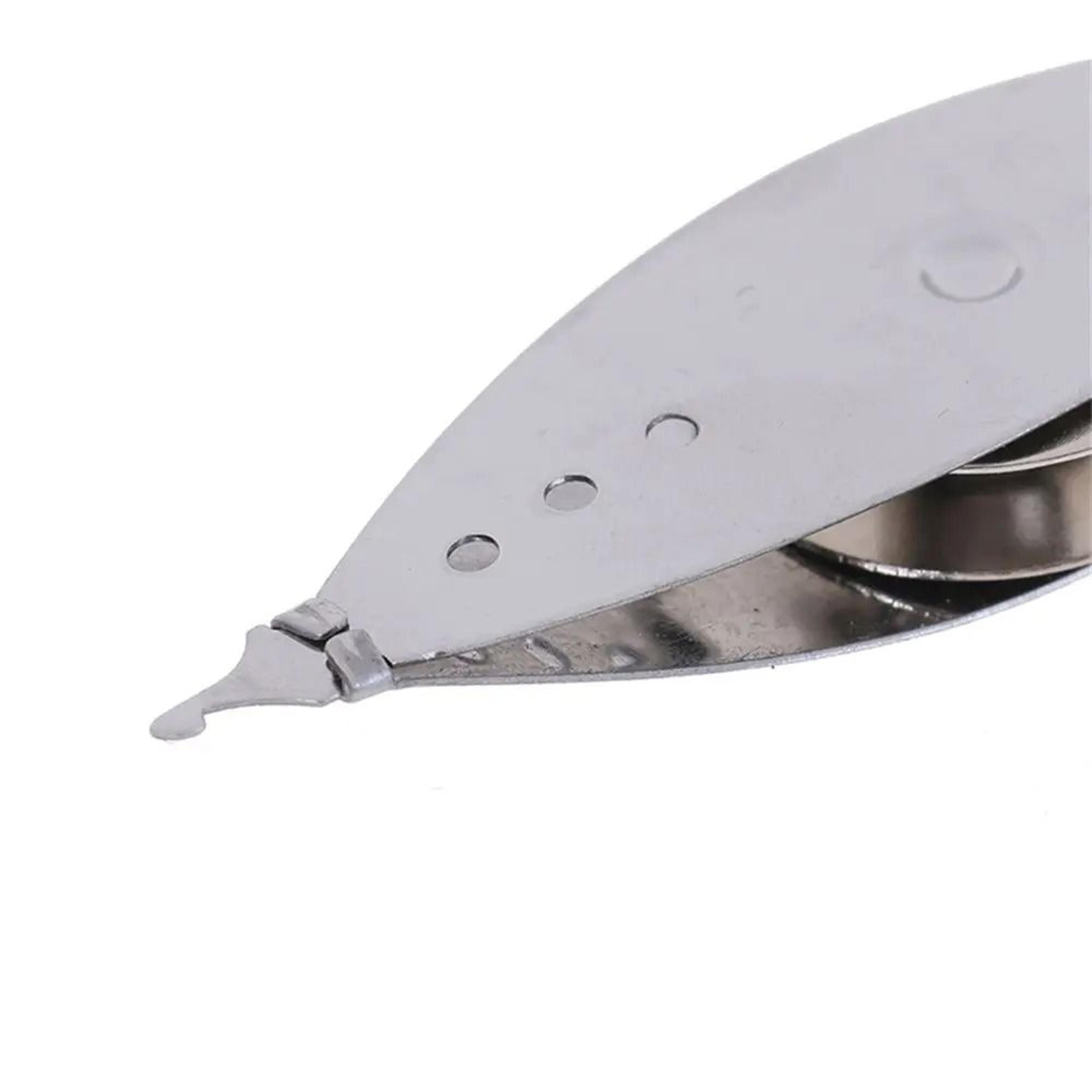 Metal Tatting Shuttle With Bobbin For Precise Handmade Lace Crafting Projects 3