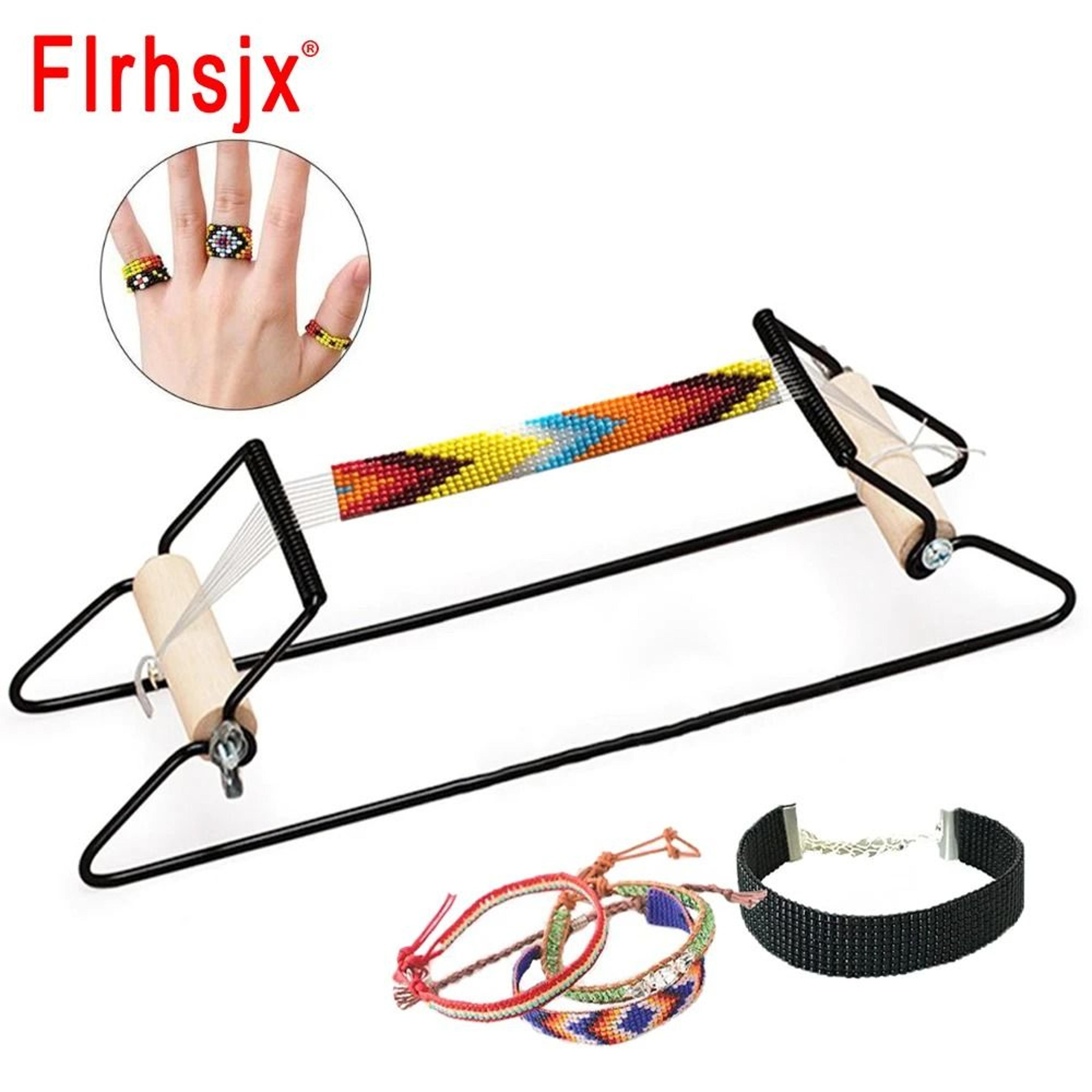 Stainless Steel Beading Loom For Precise Bracelet Necklace Jewelry Weaving Projects 8