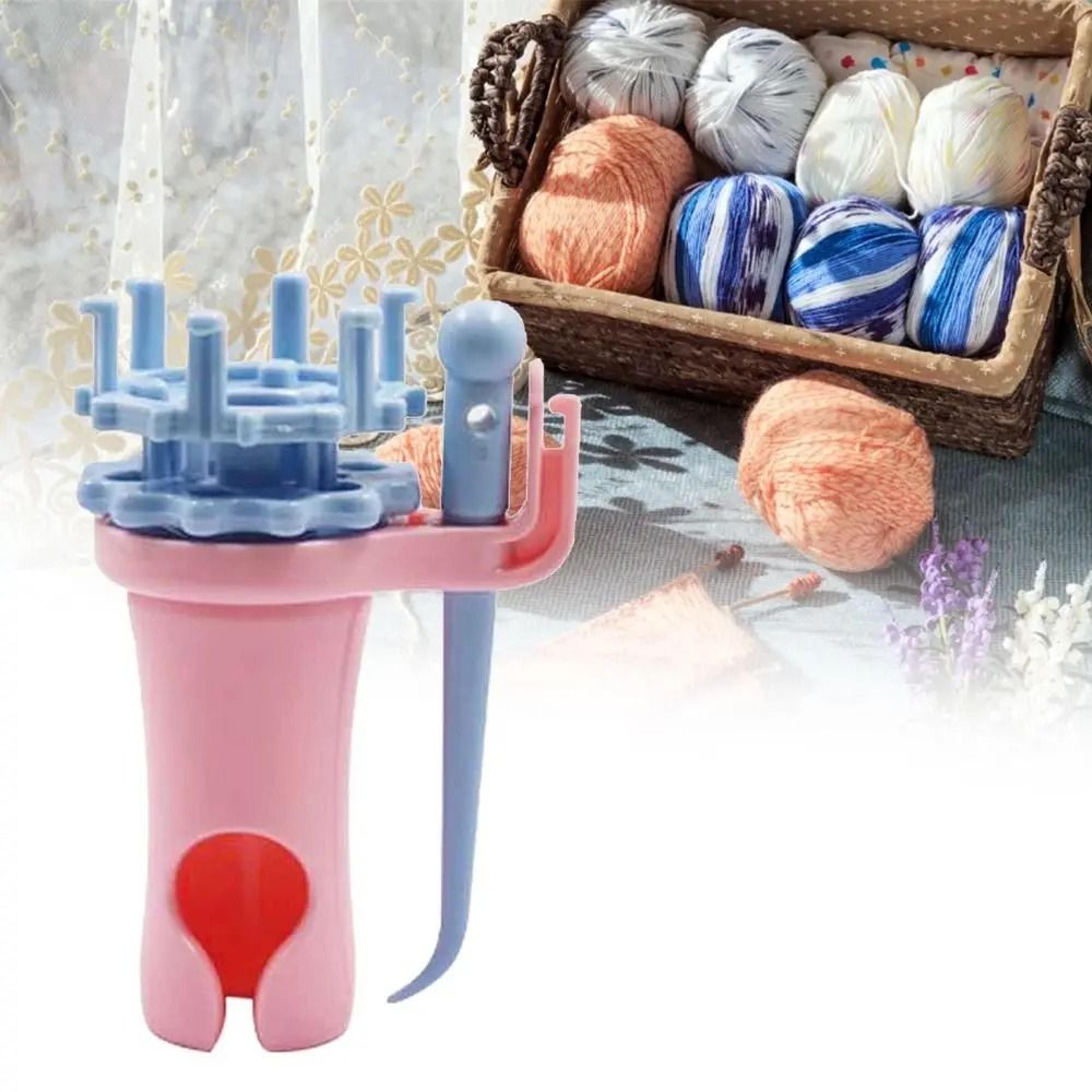 Easy Manual Spool Knitter Loom Set For Fast Yarn Crafting Fun 0