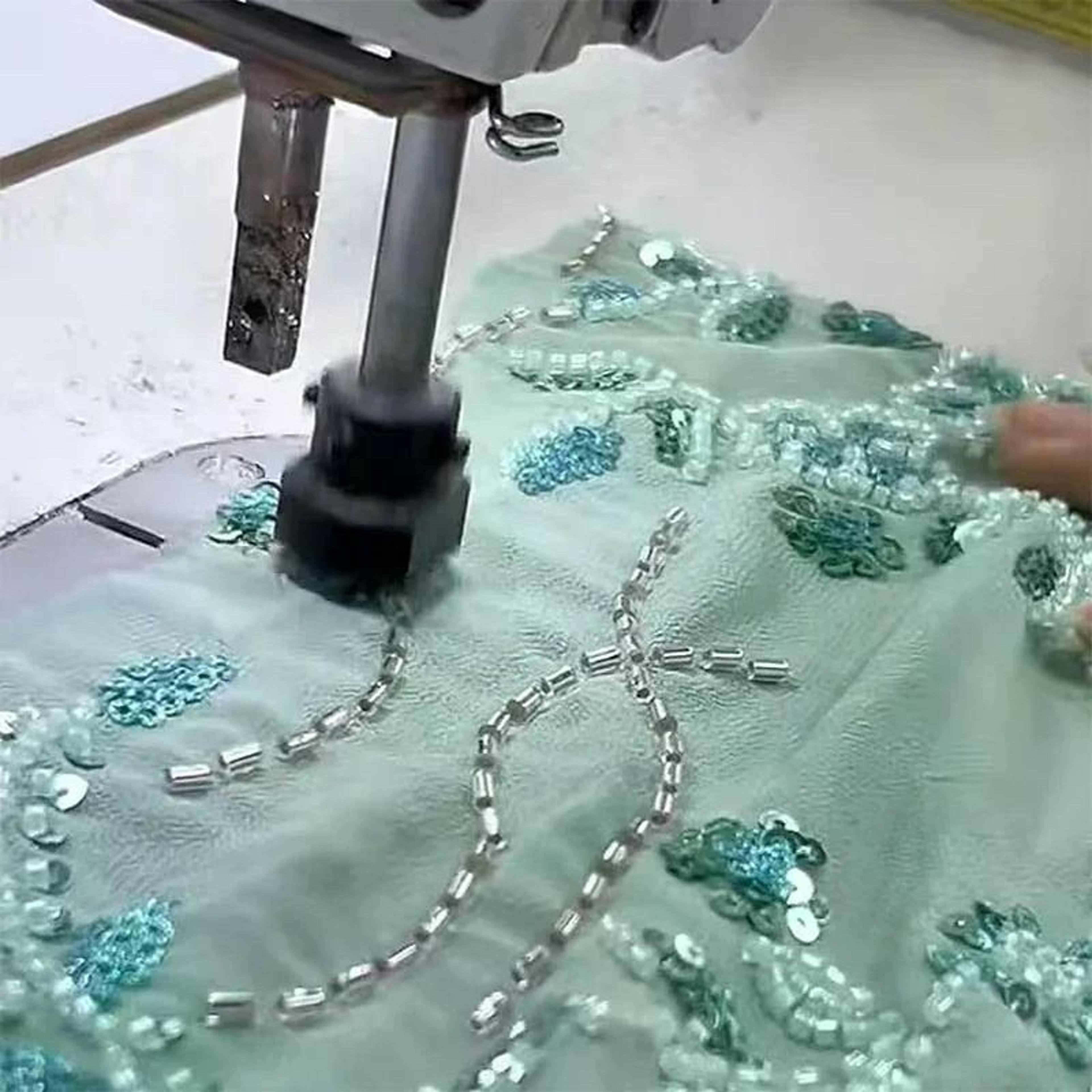 Steel Bead Sequin Presser Foot Set For Smooth Wedding Dress Sewing 4
