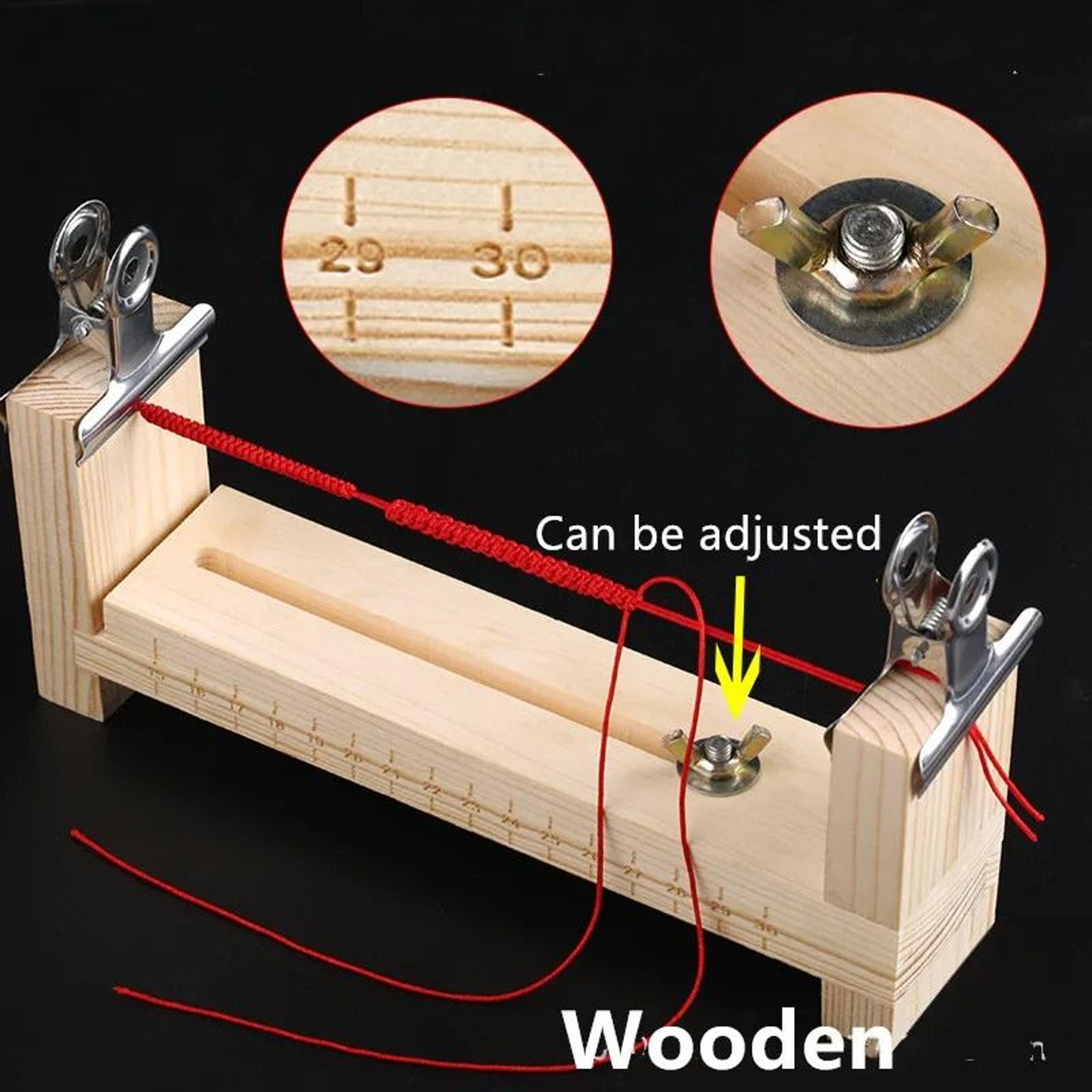 Adjustable Wooden Paracord Weaving Workbench For Easier Custom Bracelet Making Projects 8