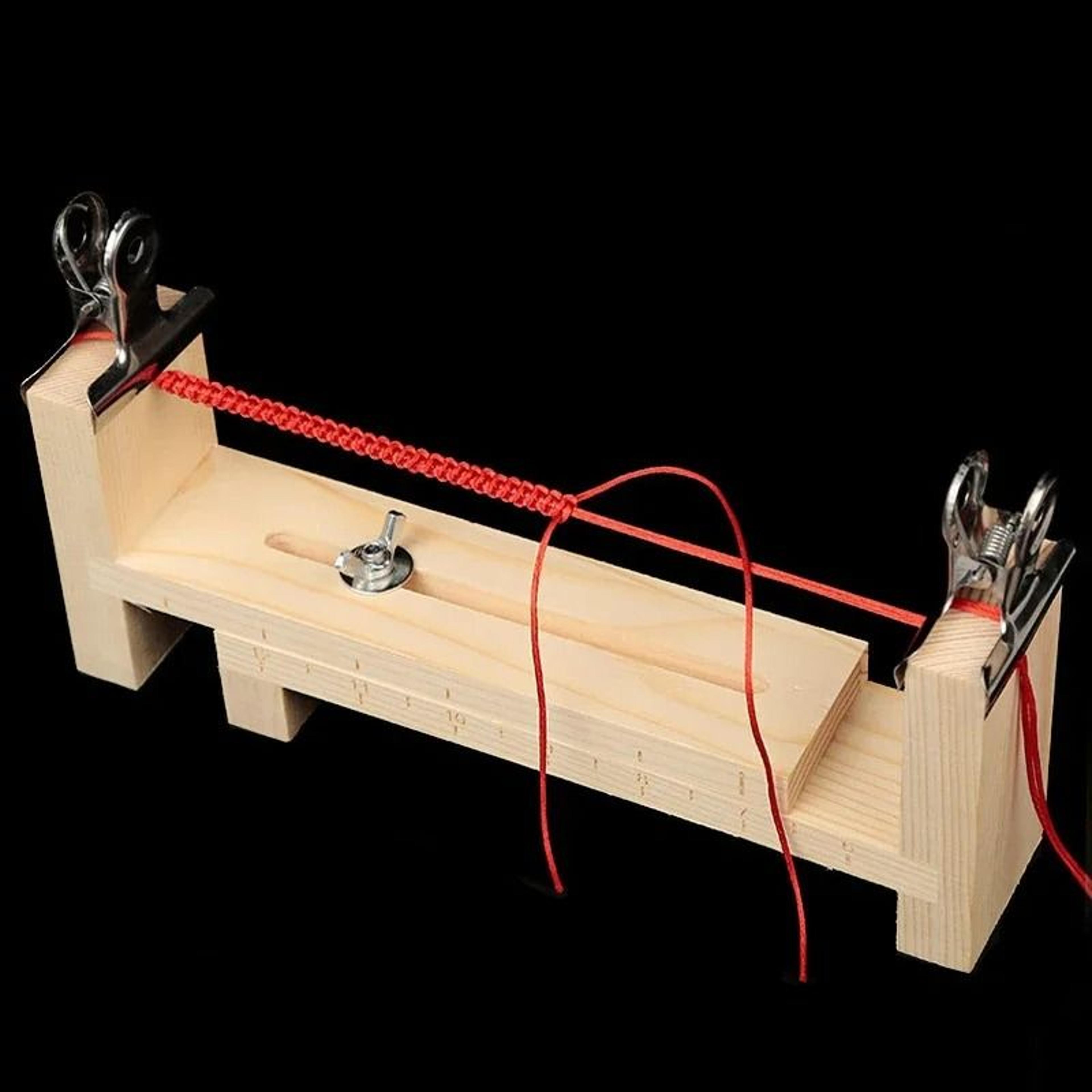 Adjustable Rope Braiding Tool For Straighter Bracelet And Necklace Crafting Results 6