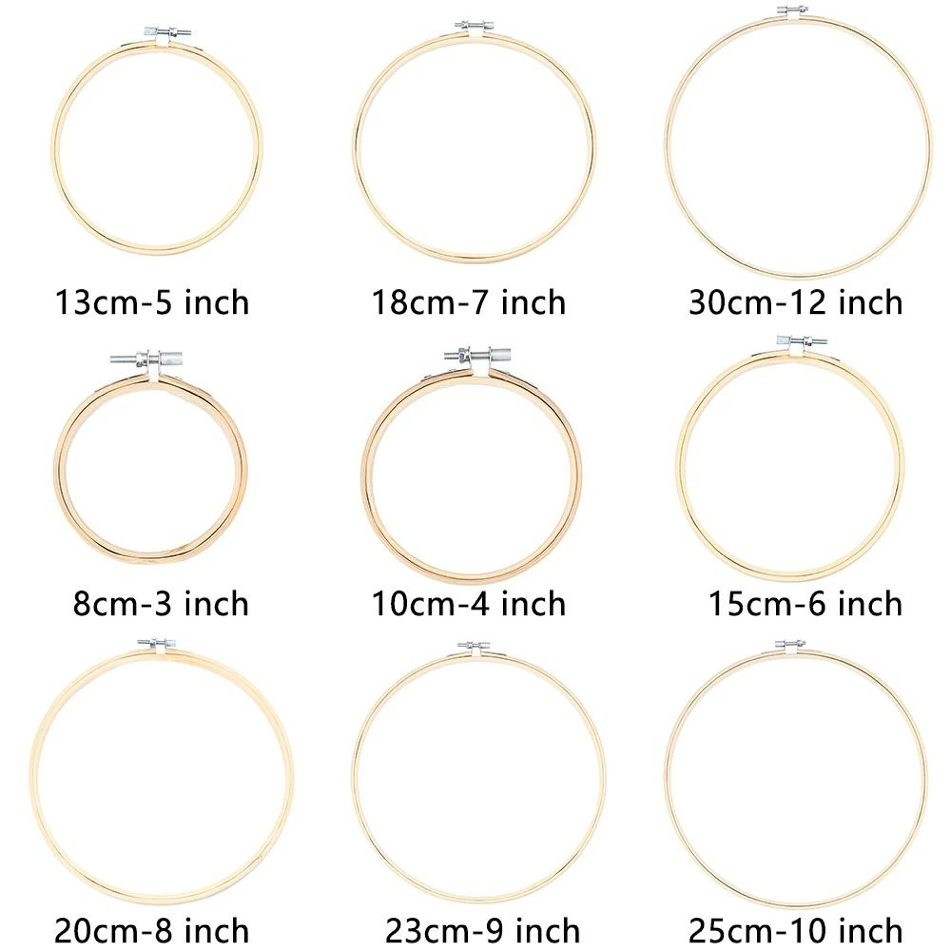 Adjustable Bamboo Embroidery Hoop For Smoother Stitching And Creative Display Projects 11