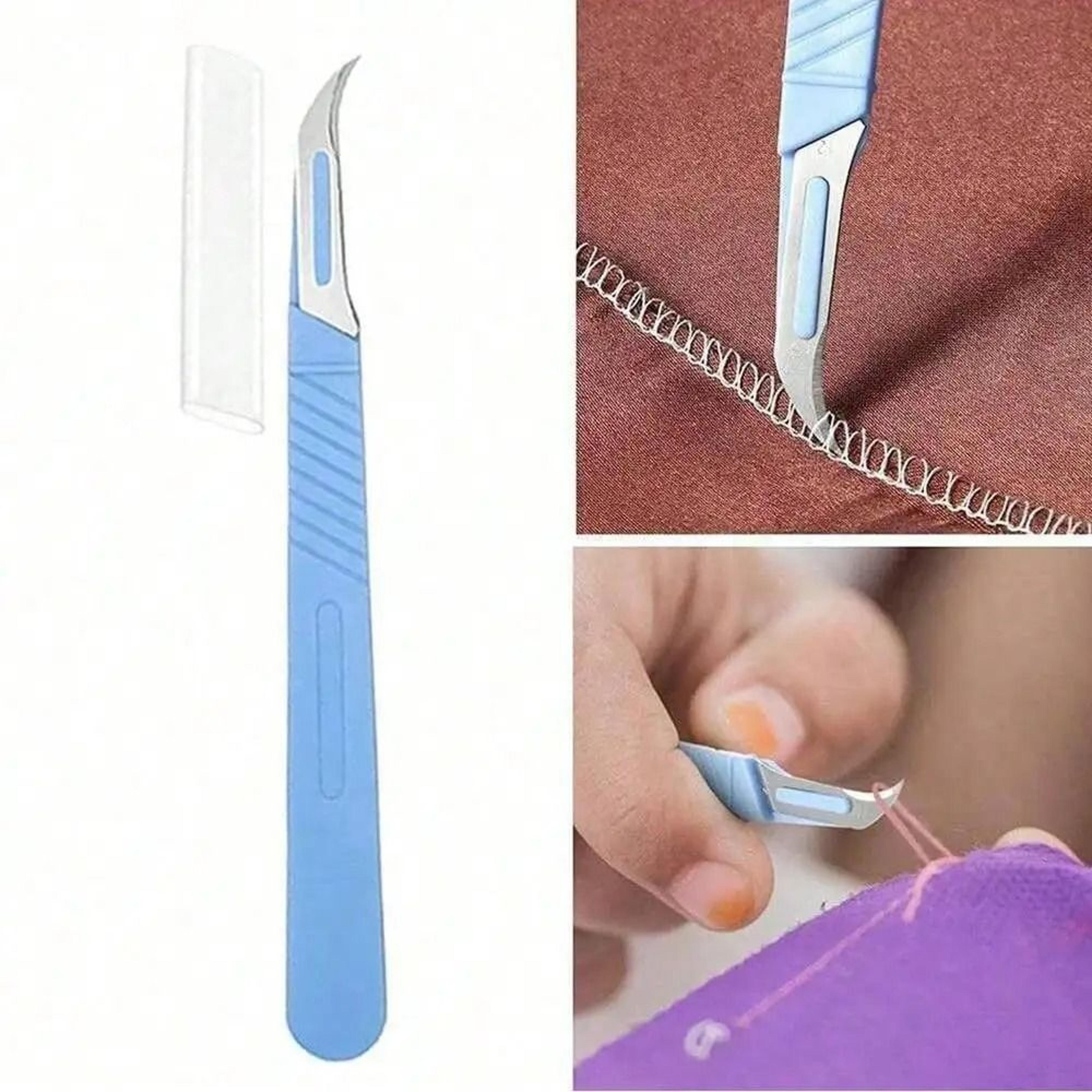 Five Piece Seam Ripper Kit For Faster Cleaner Stitch Removal Tasks 3