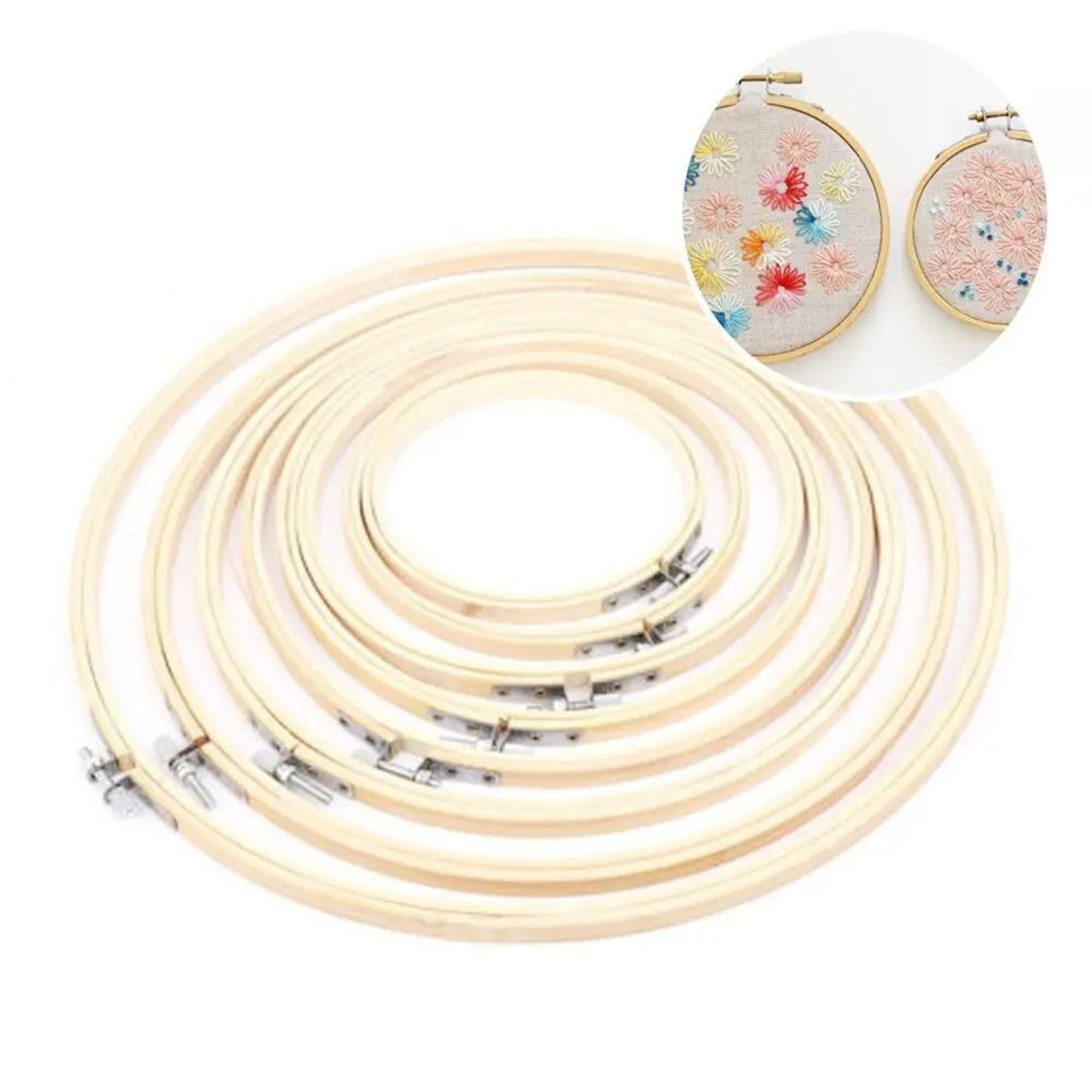 Adjustable Bamboo Stitching Frame For Easy Fabric Tension 14