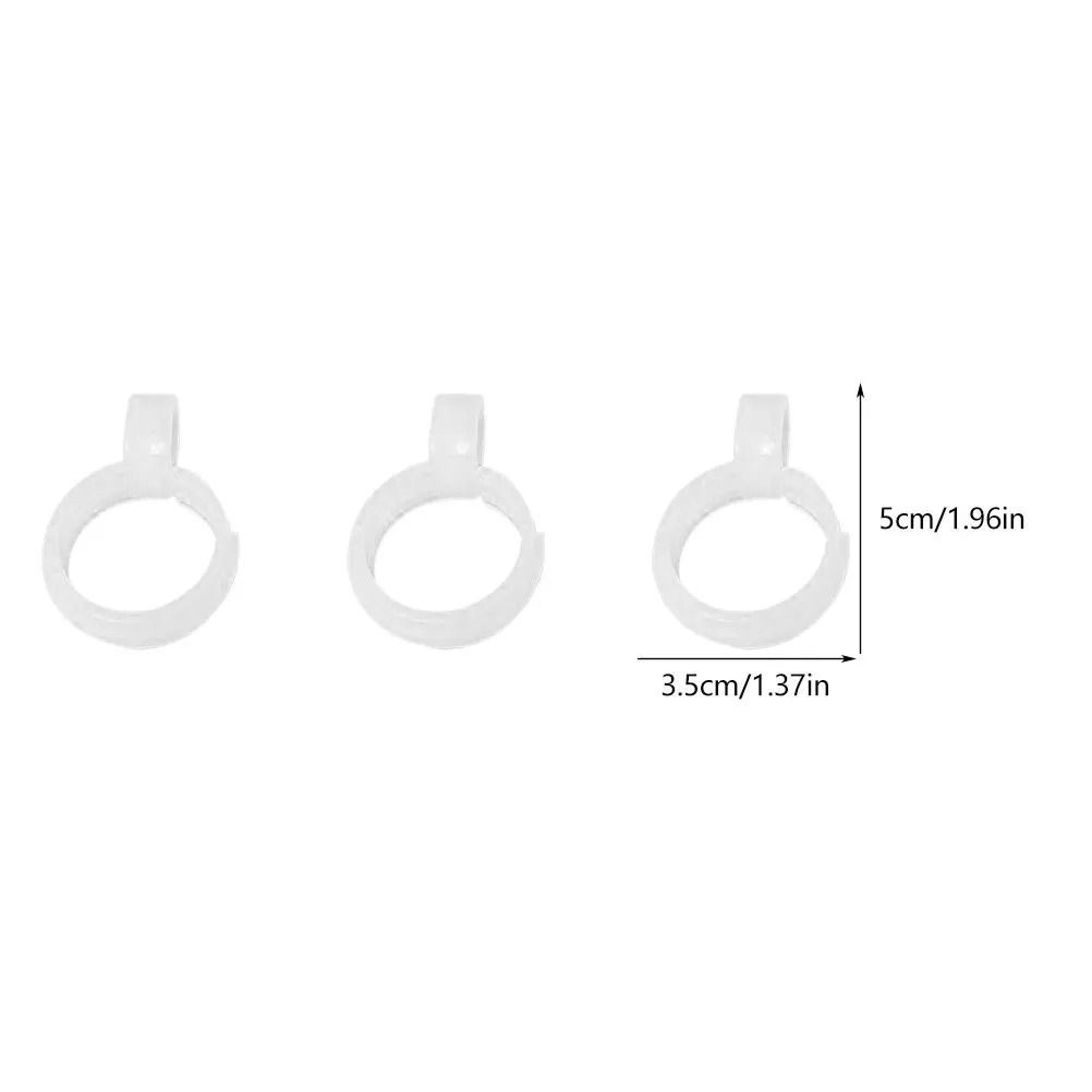 Secure Hold Five Piece Embroidery Scroll Frame Fabric Clamp Tool Set 2