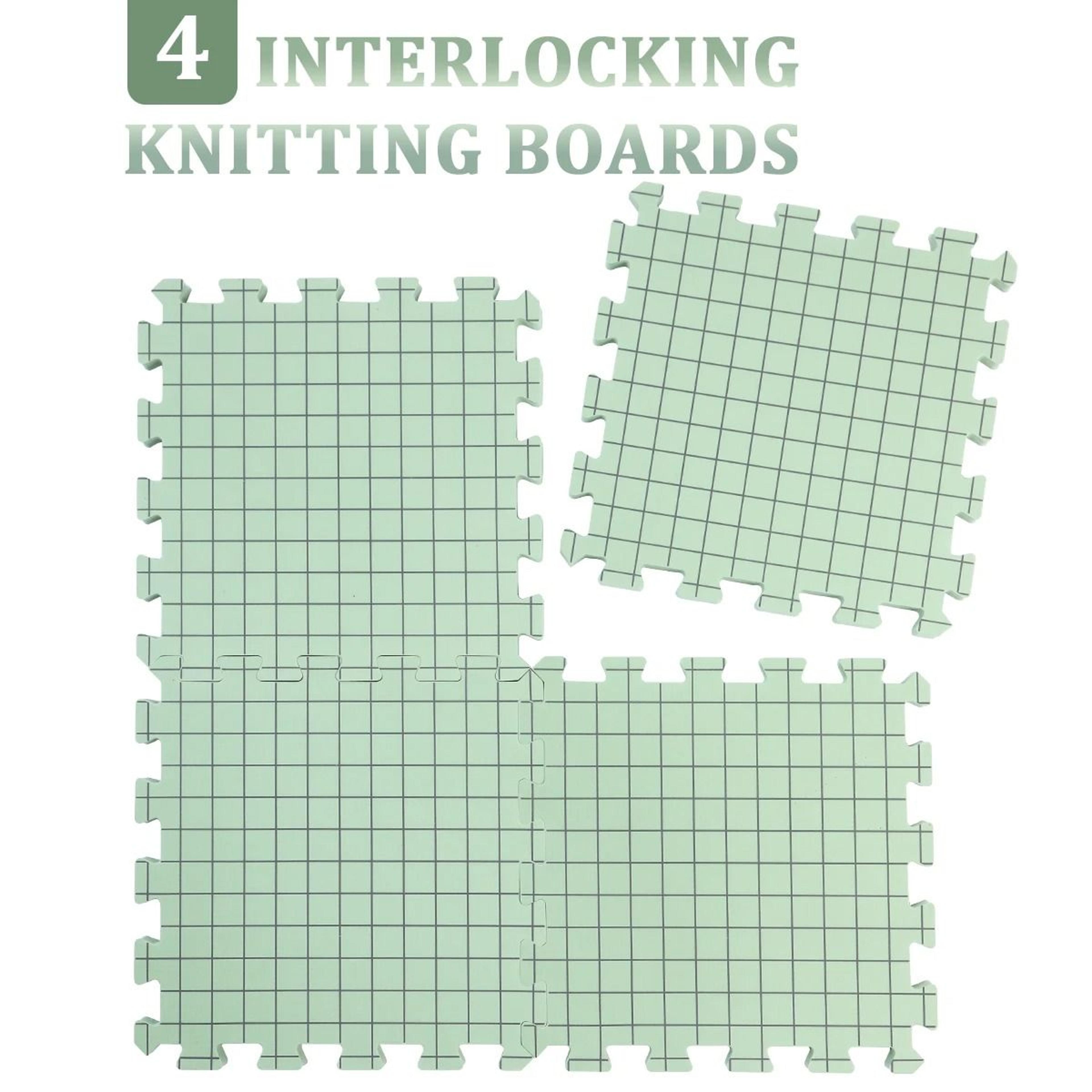 Four Piece Ultra Thick Interlocking Foam Blocking Mat Set For Crafters 3