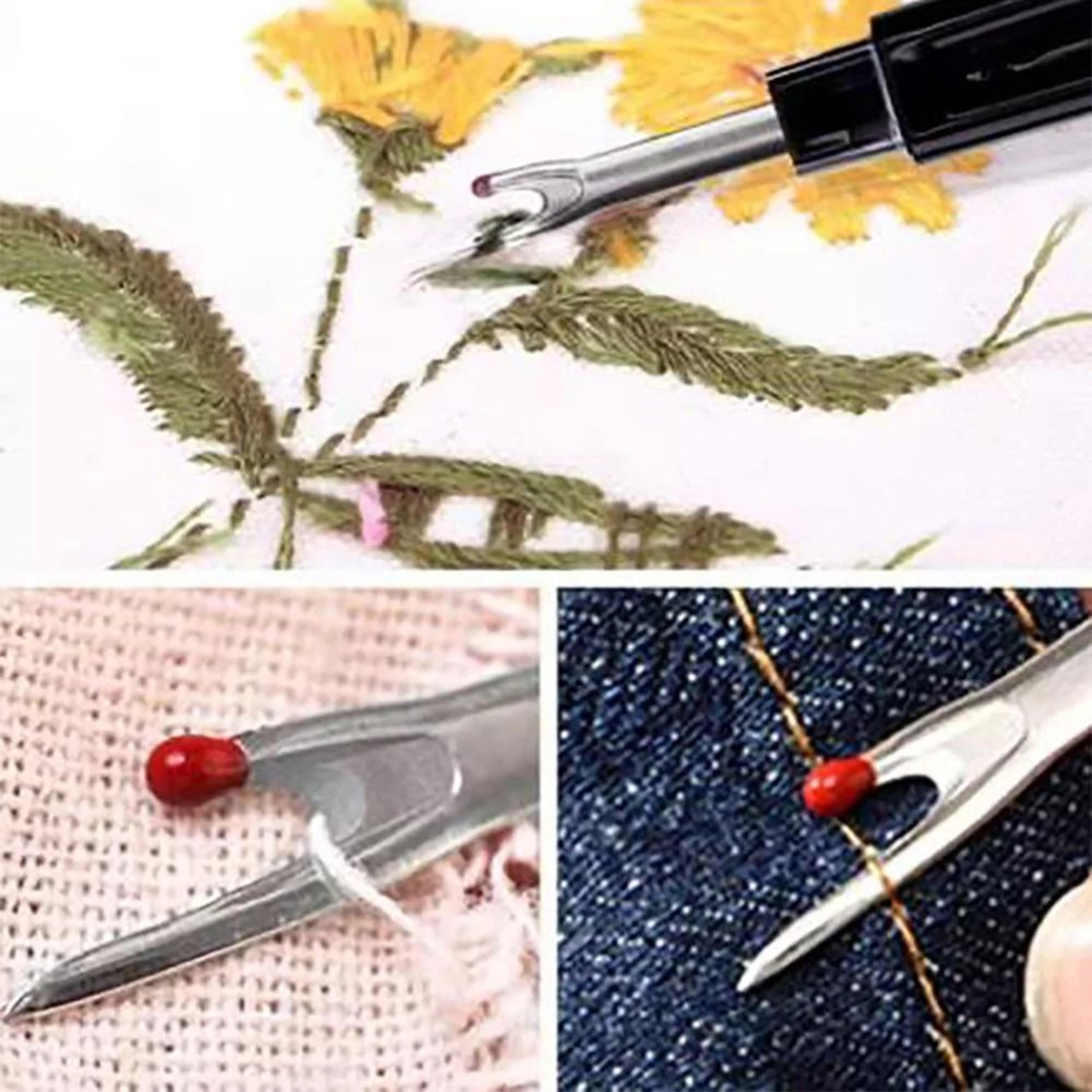 Complete Four Piece Seam Ripper Thread Cutter And Stitch Remover Kit 2