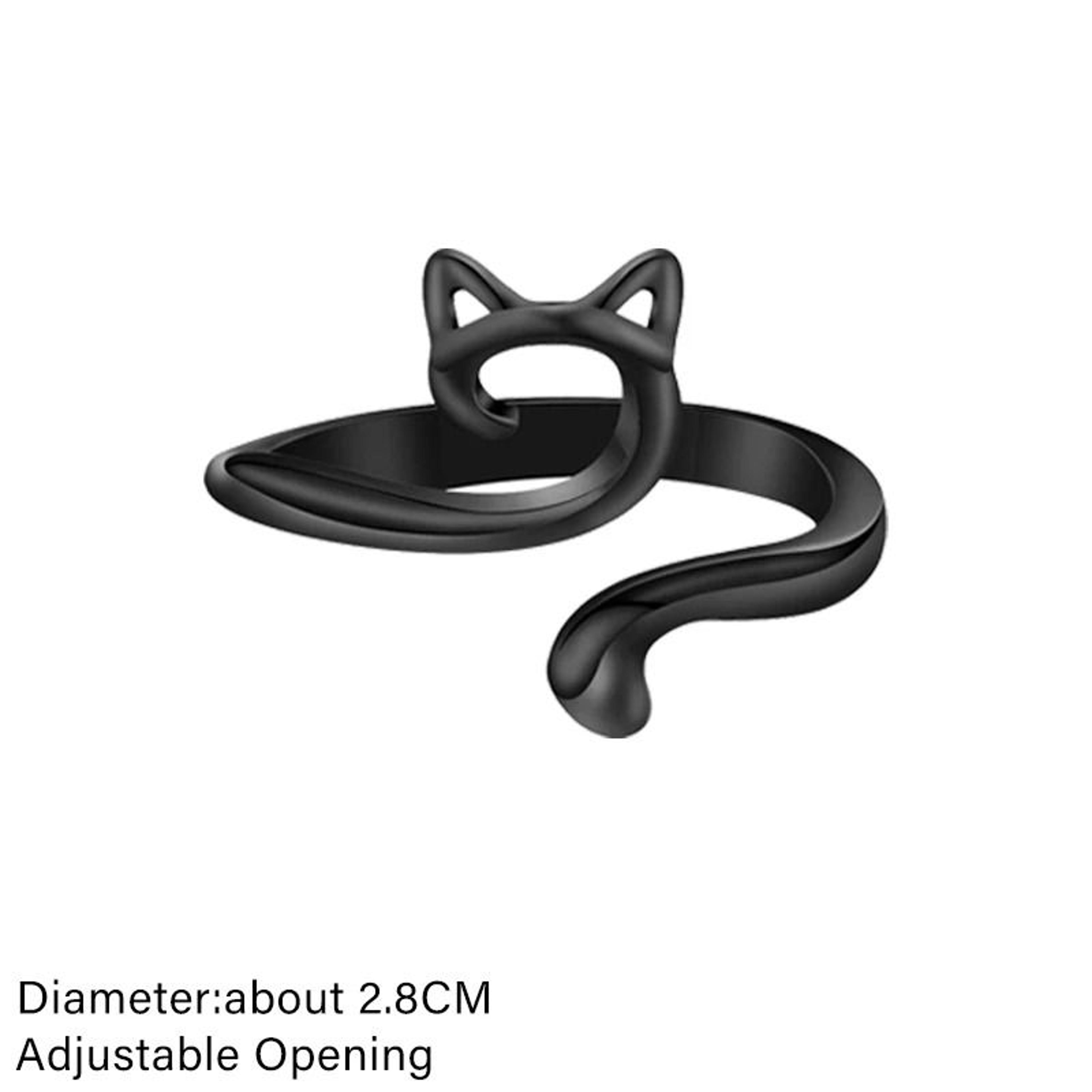 Adjustable Cat Crochet Tension Ring Yarn Guide For Smoother Consistent Stitches 2