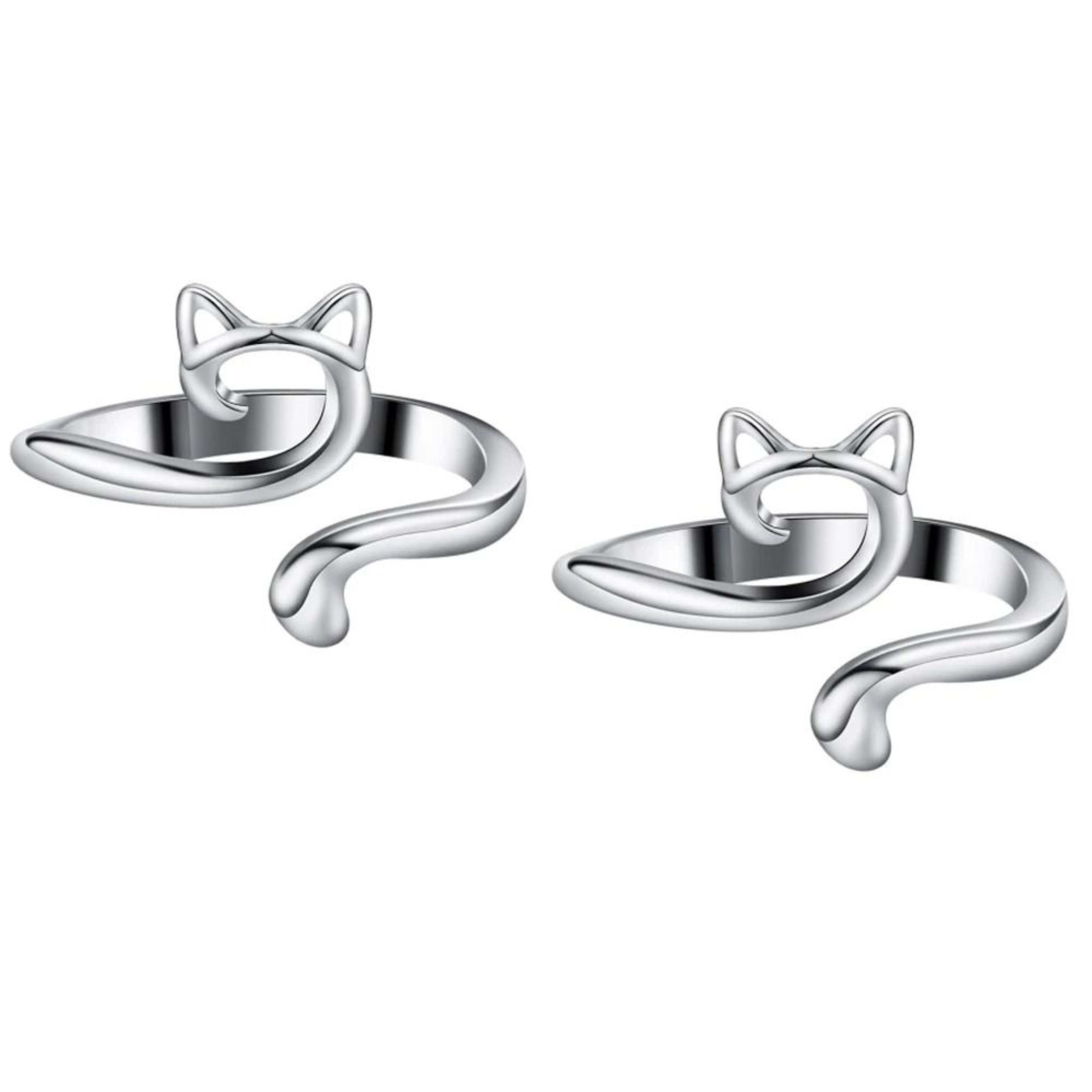 Two Piece Adjustable Metal Crochet Loop Rings For Smooth Yarn Guidance 1