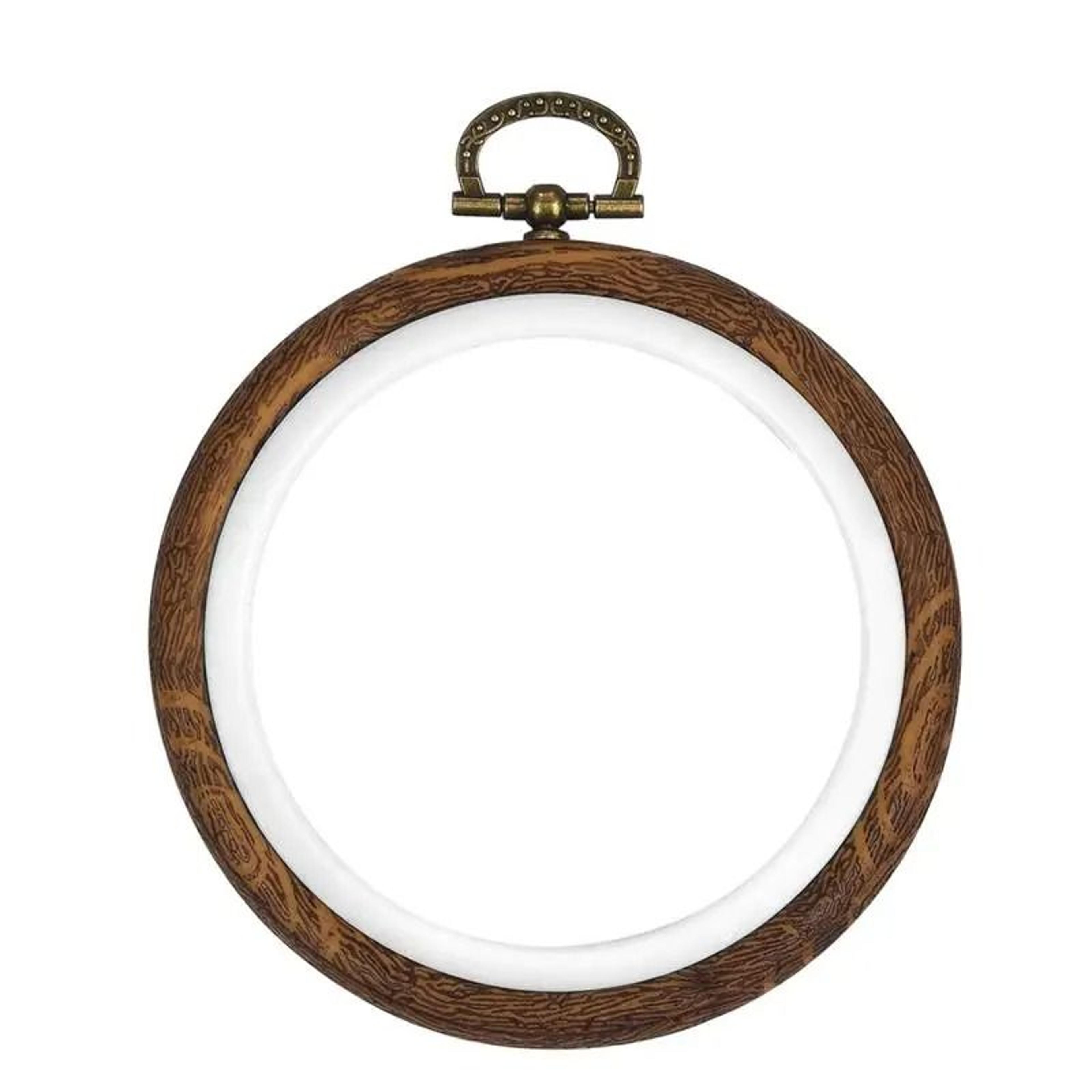 Retro Square Plastic Embroidery Hoop For Stable Stitching And Decorative Display 14
