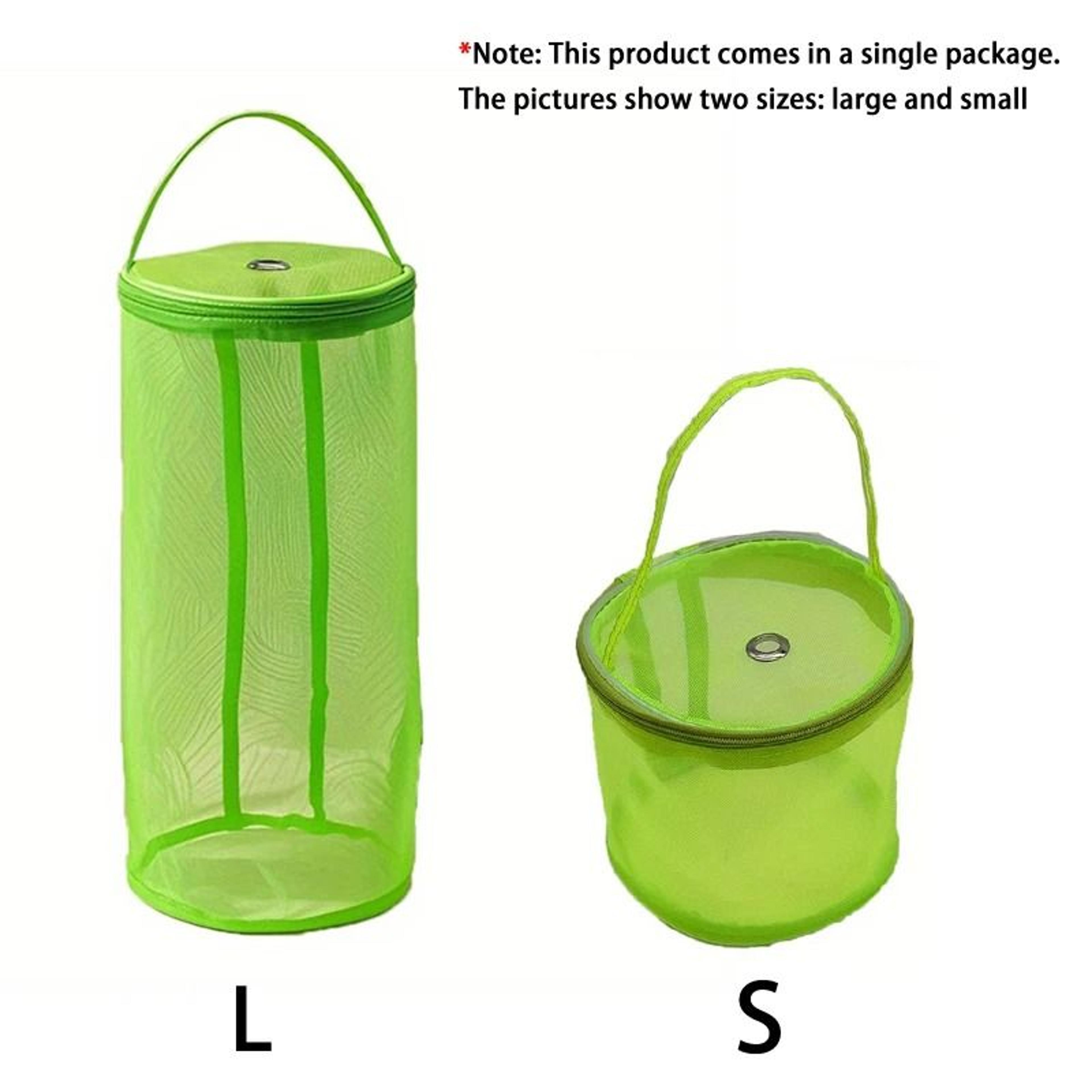 Portable Mesh Yarn Storage Bag And Crochet Project Organizer 6